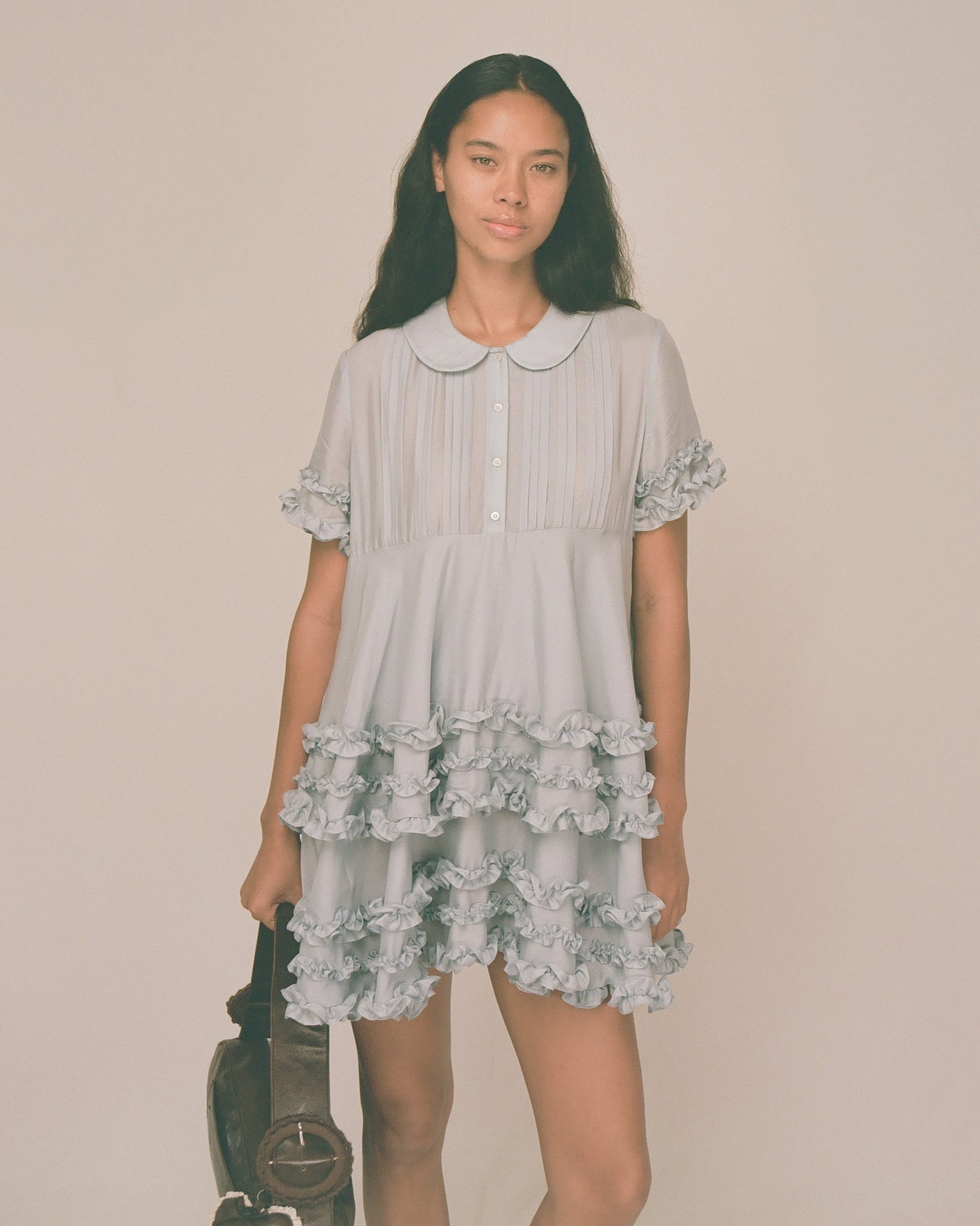 Ruffle Tea Dress - Bluewishes