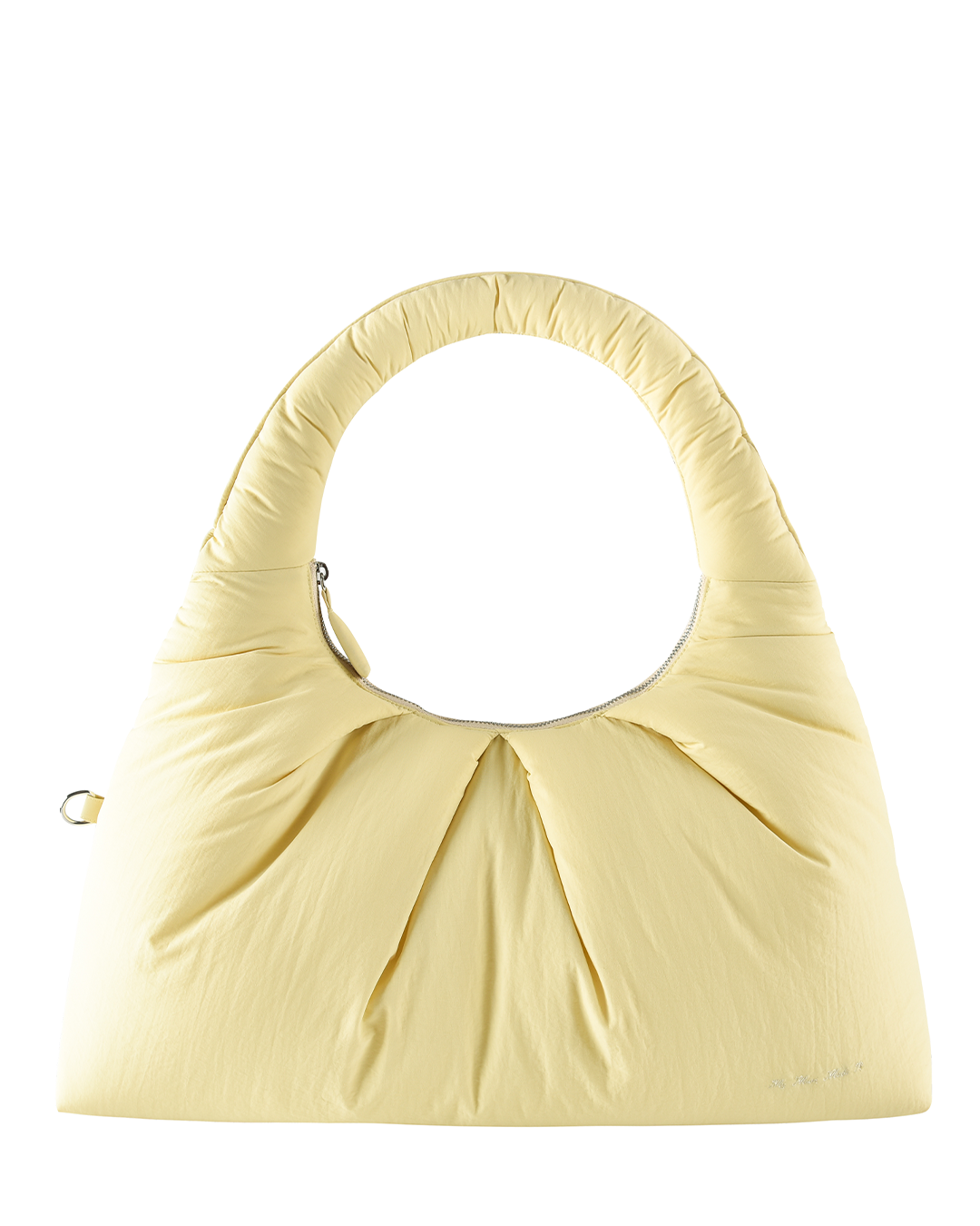 Large Pleat Puffer Tote - Butternut