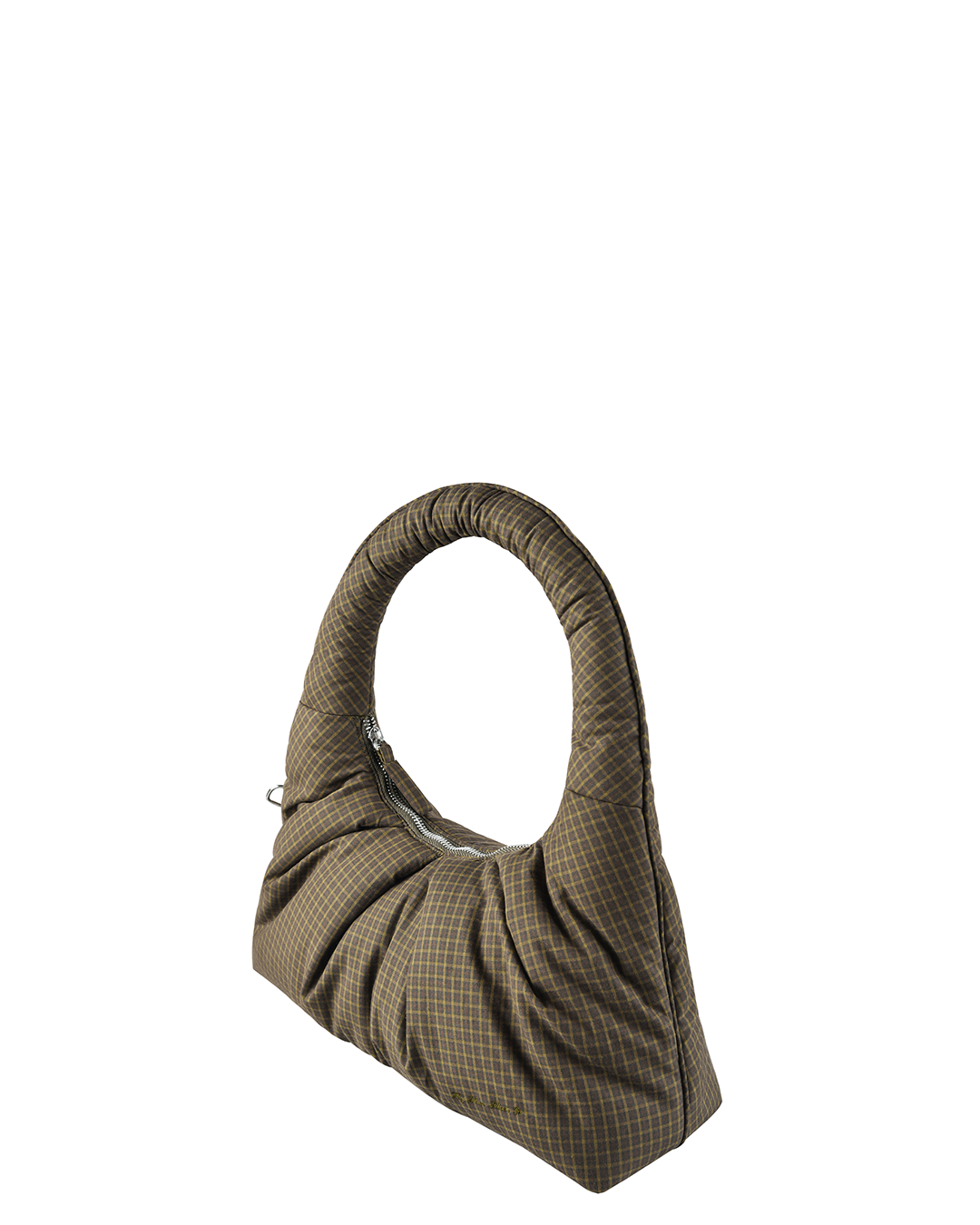 Mini Pleat Puffer Tote - Ivy Check