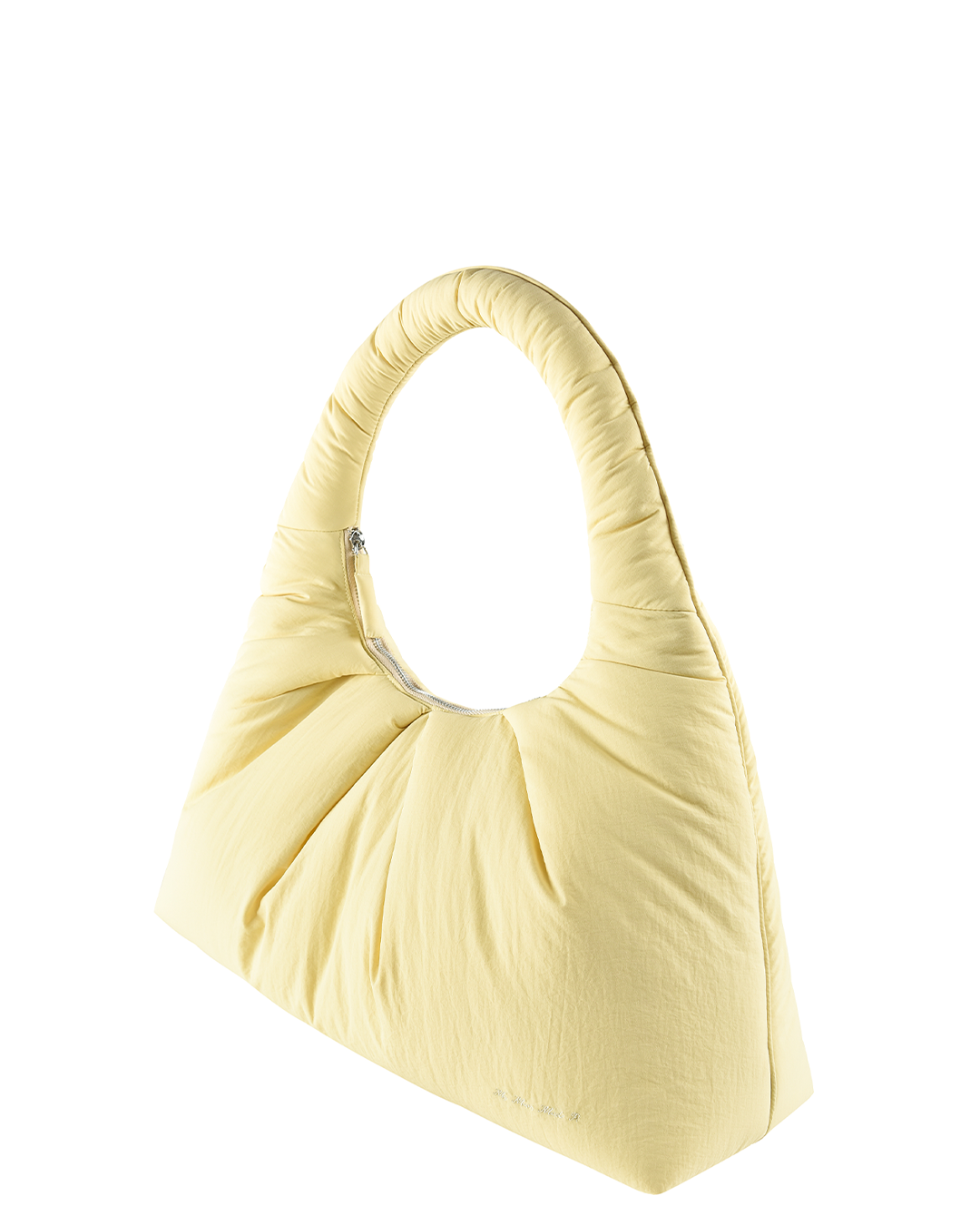 Large Pleat Puffer Tote - Butternut