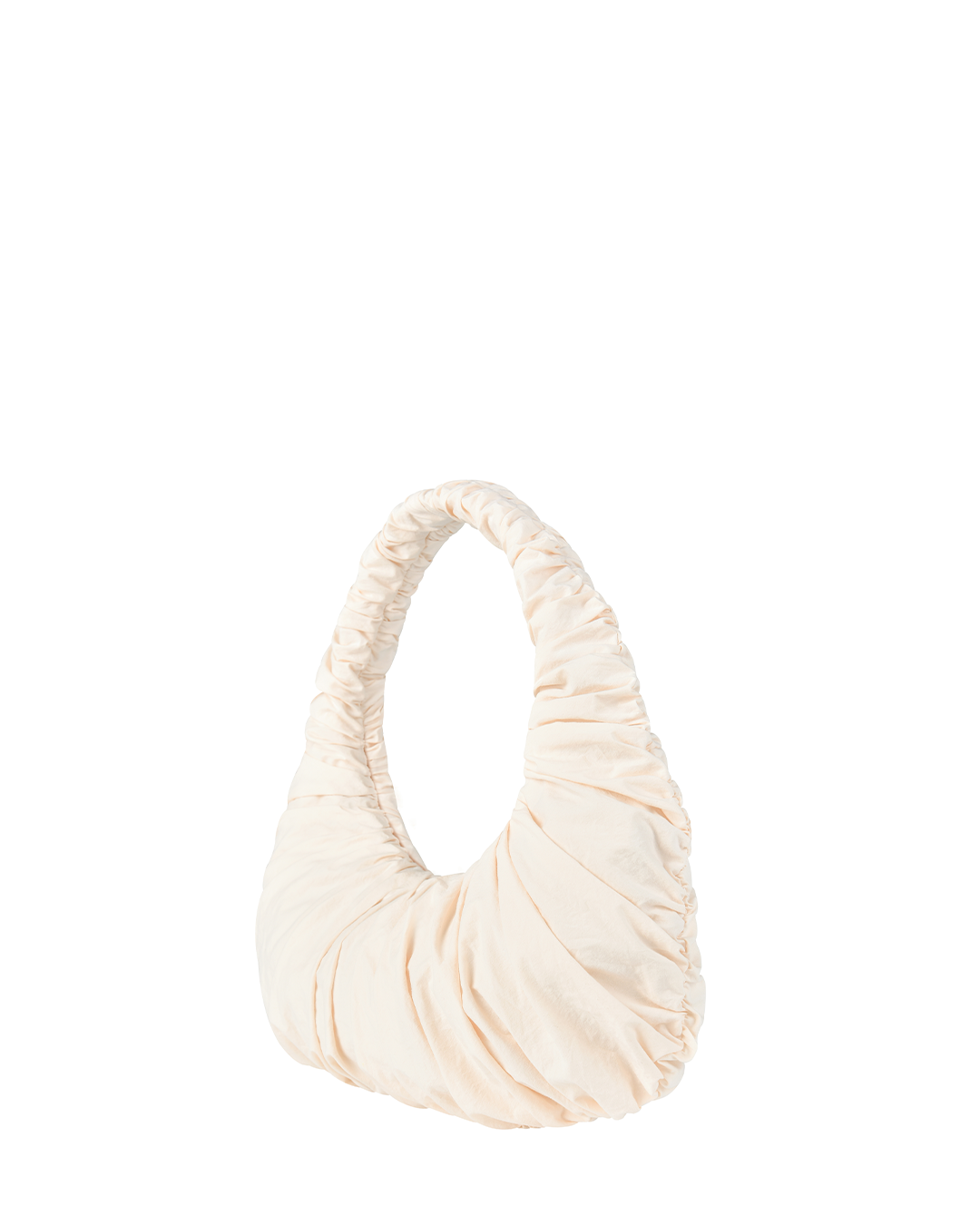 Ruche Shoulder Bag - Bone