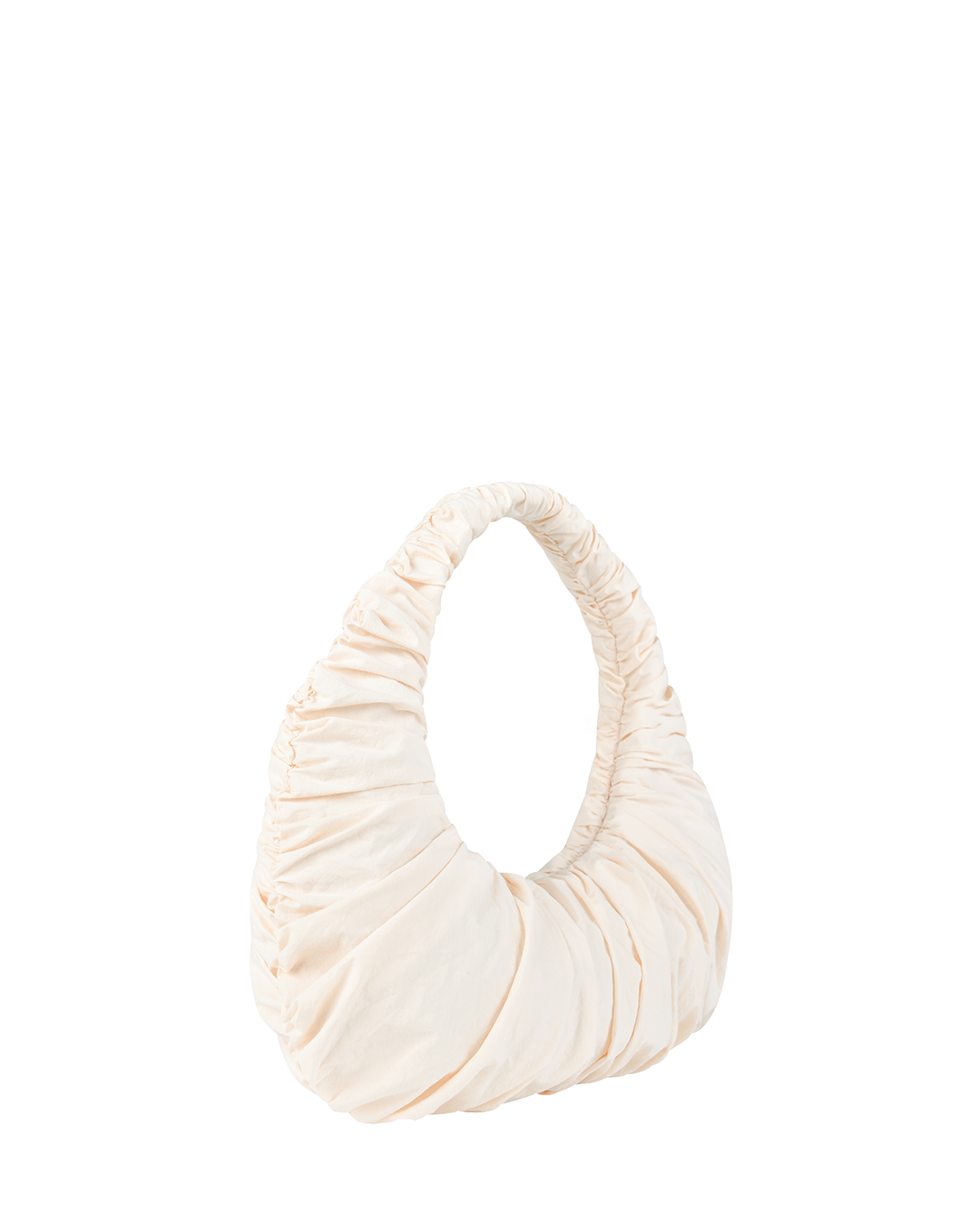 Ruche Shoulder Bag - Bone