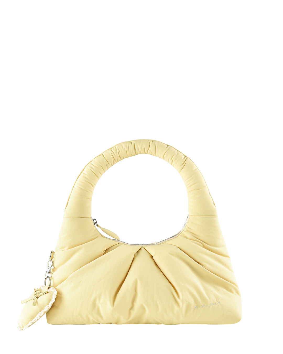 Mini Pleat Puffer Tote - Butternut