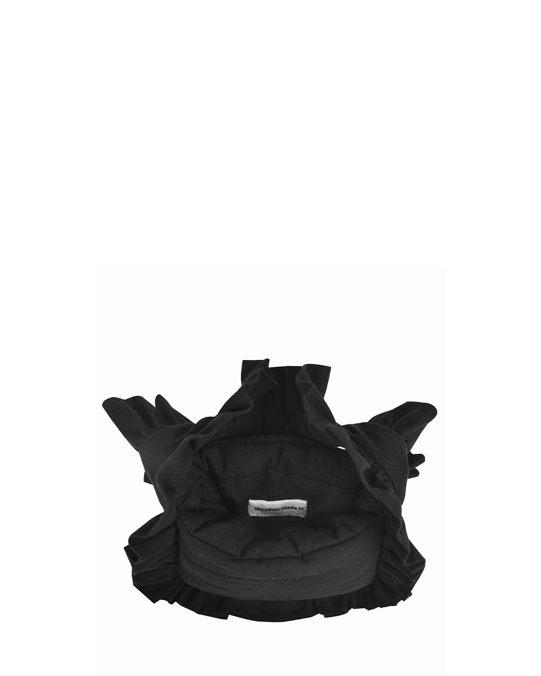 Mini Pillow Tote Keychain - Obsidian
