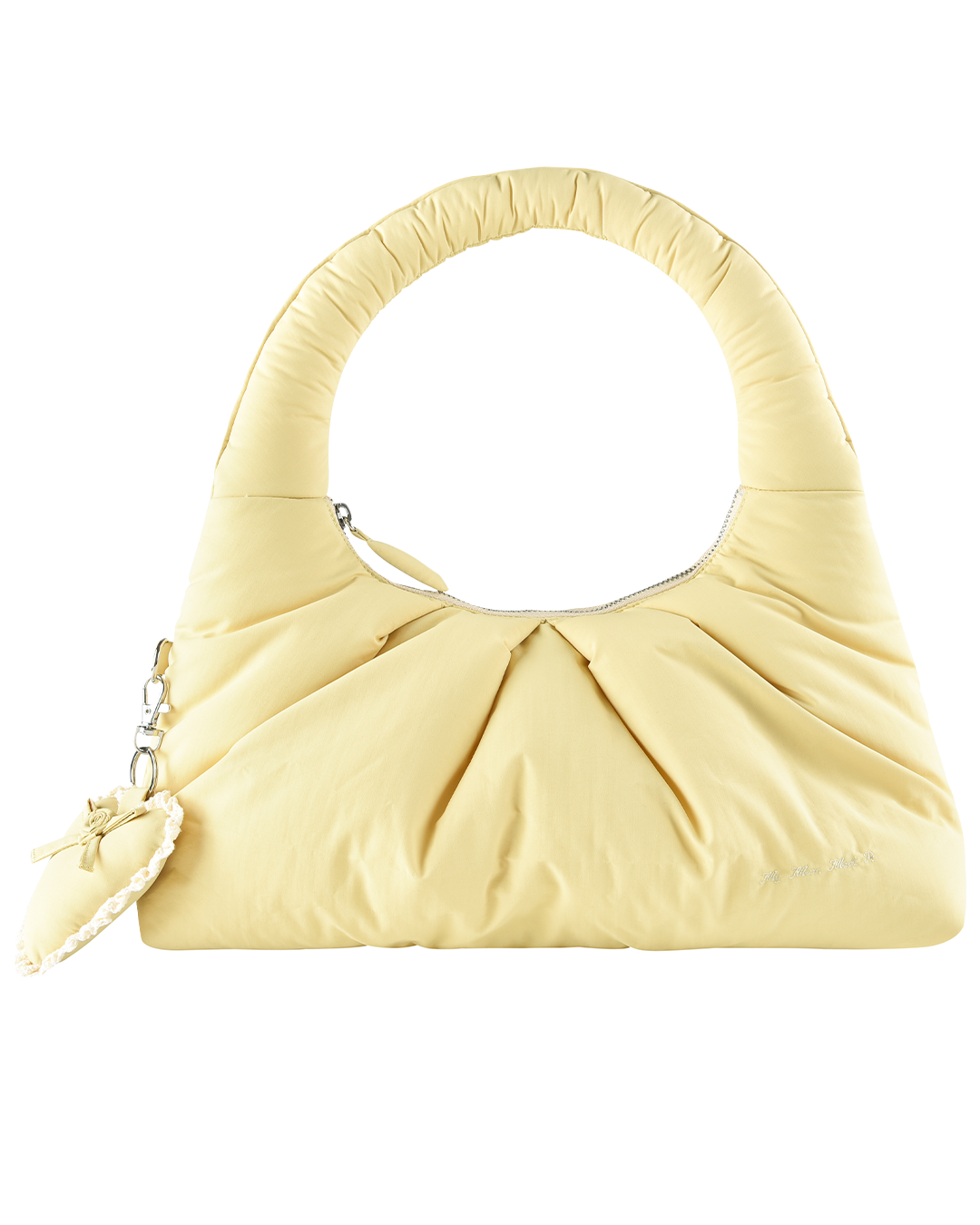 Mini Pleat Puffer Tote - Butternut
