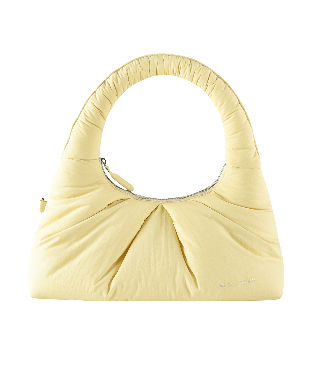 Mini Pleat Puffer Tote - Butternut