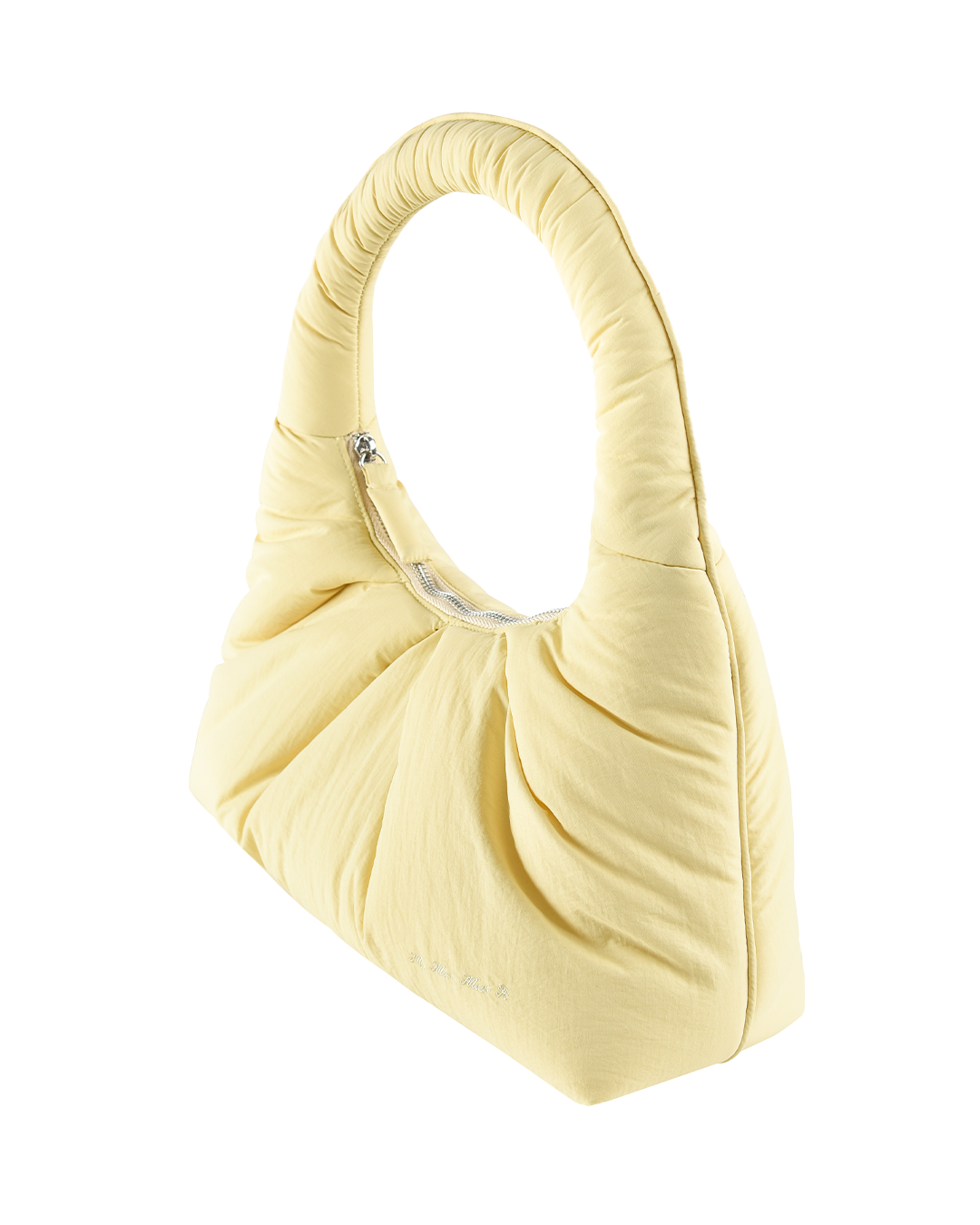 Mini Pleat Puffer Tote - Butternut
