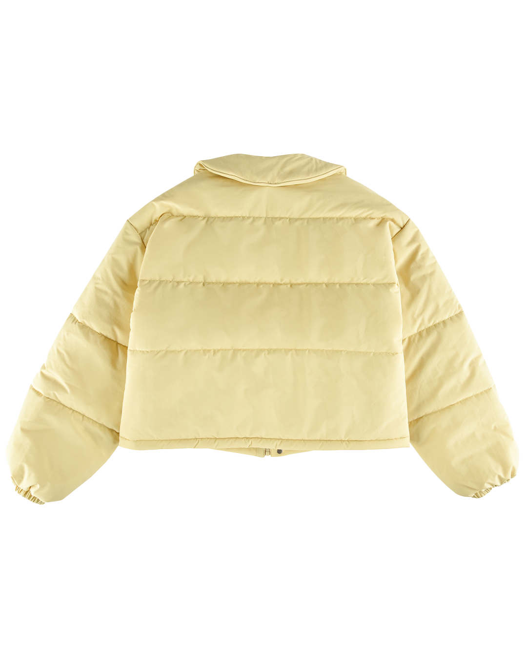 Rosette Puffer Jacket - Butternut
