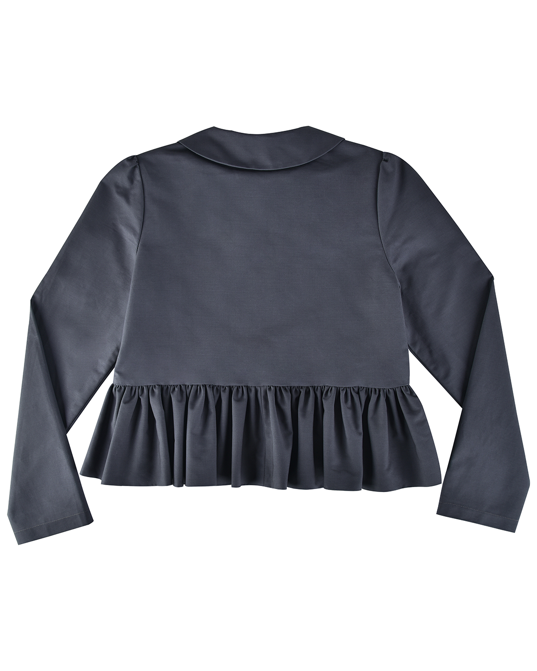 Petal Peplum Jacket - Ink