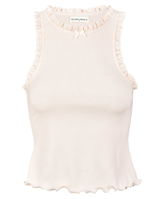 Lace Tank - Sorbet