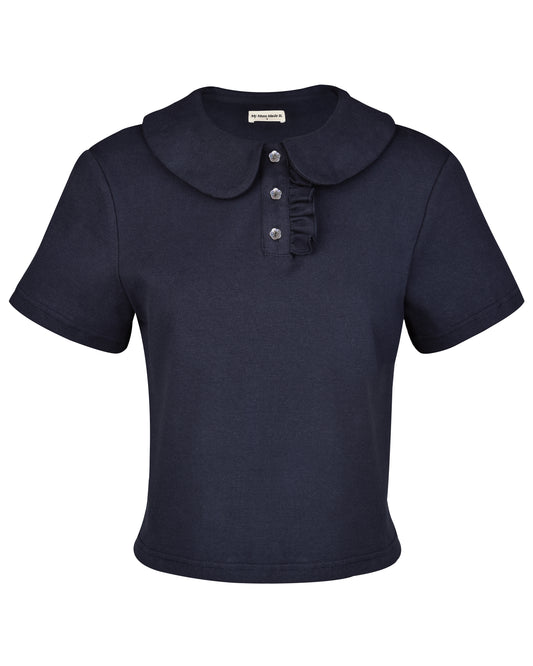 Polo Top - Navy
