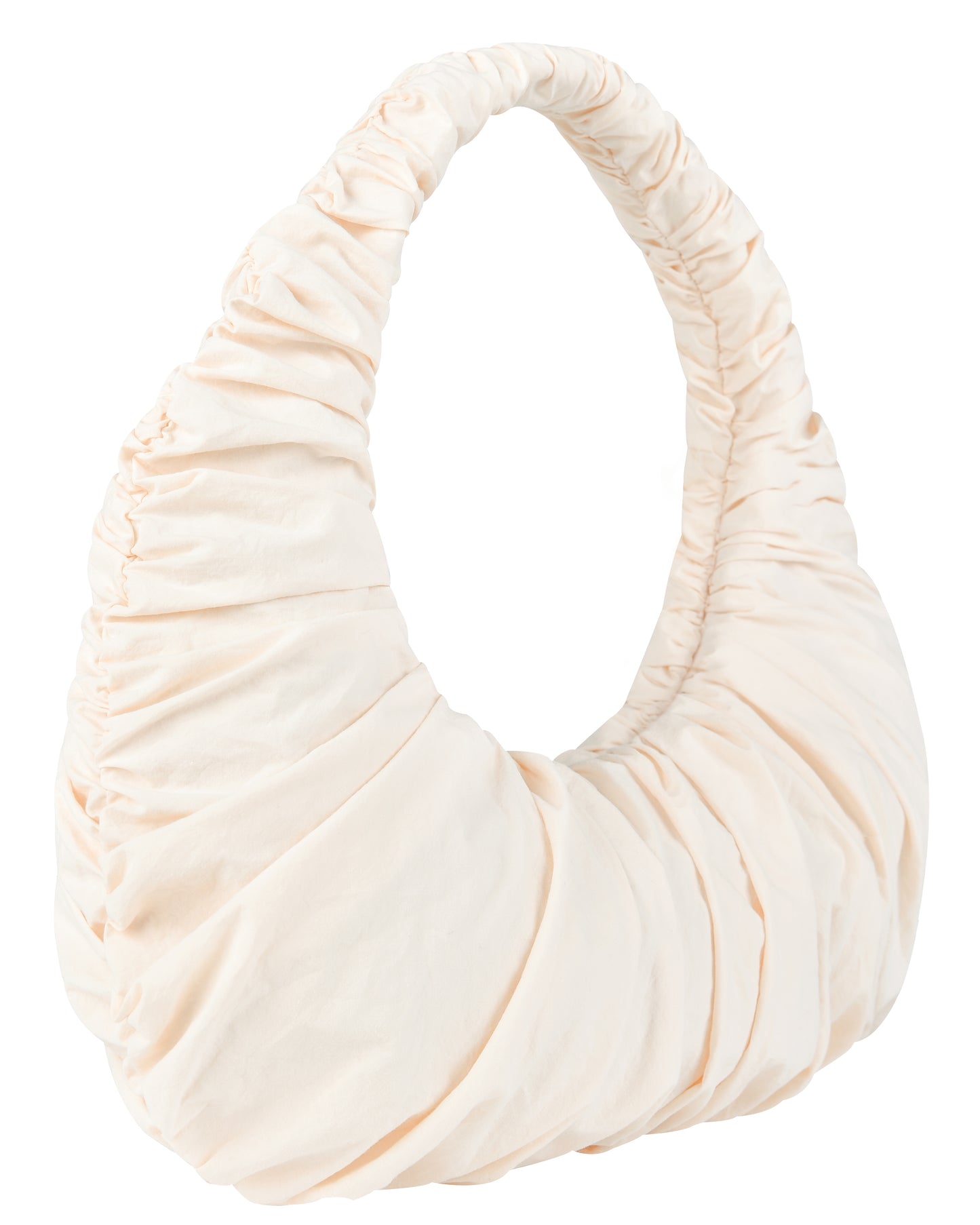 My Mum Made It - Ruche Shoulder Bag - Bone