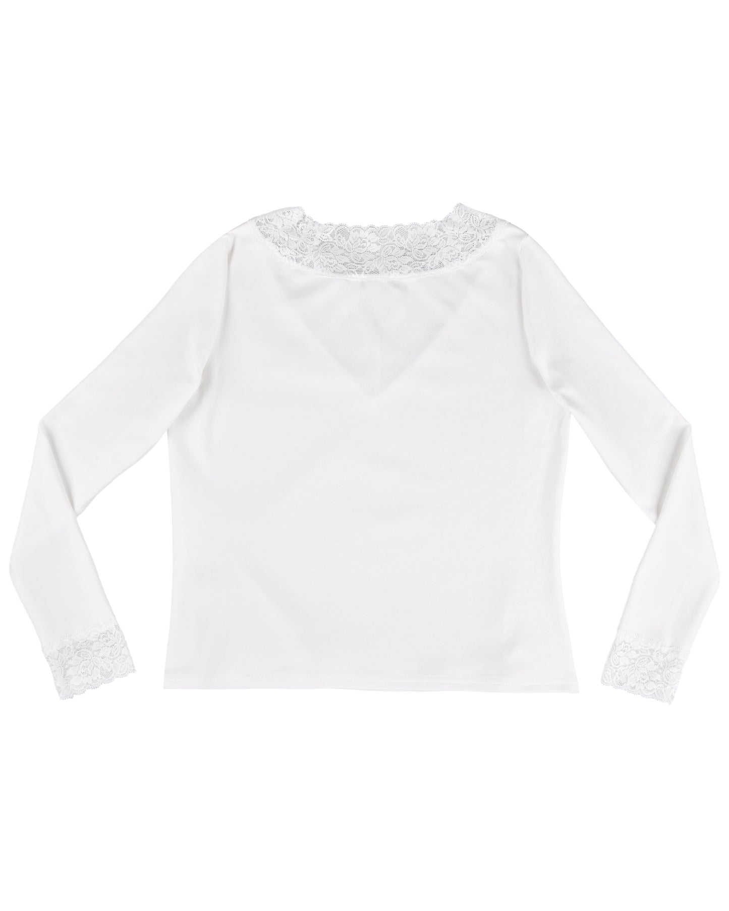 Cherish Lace Top - White