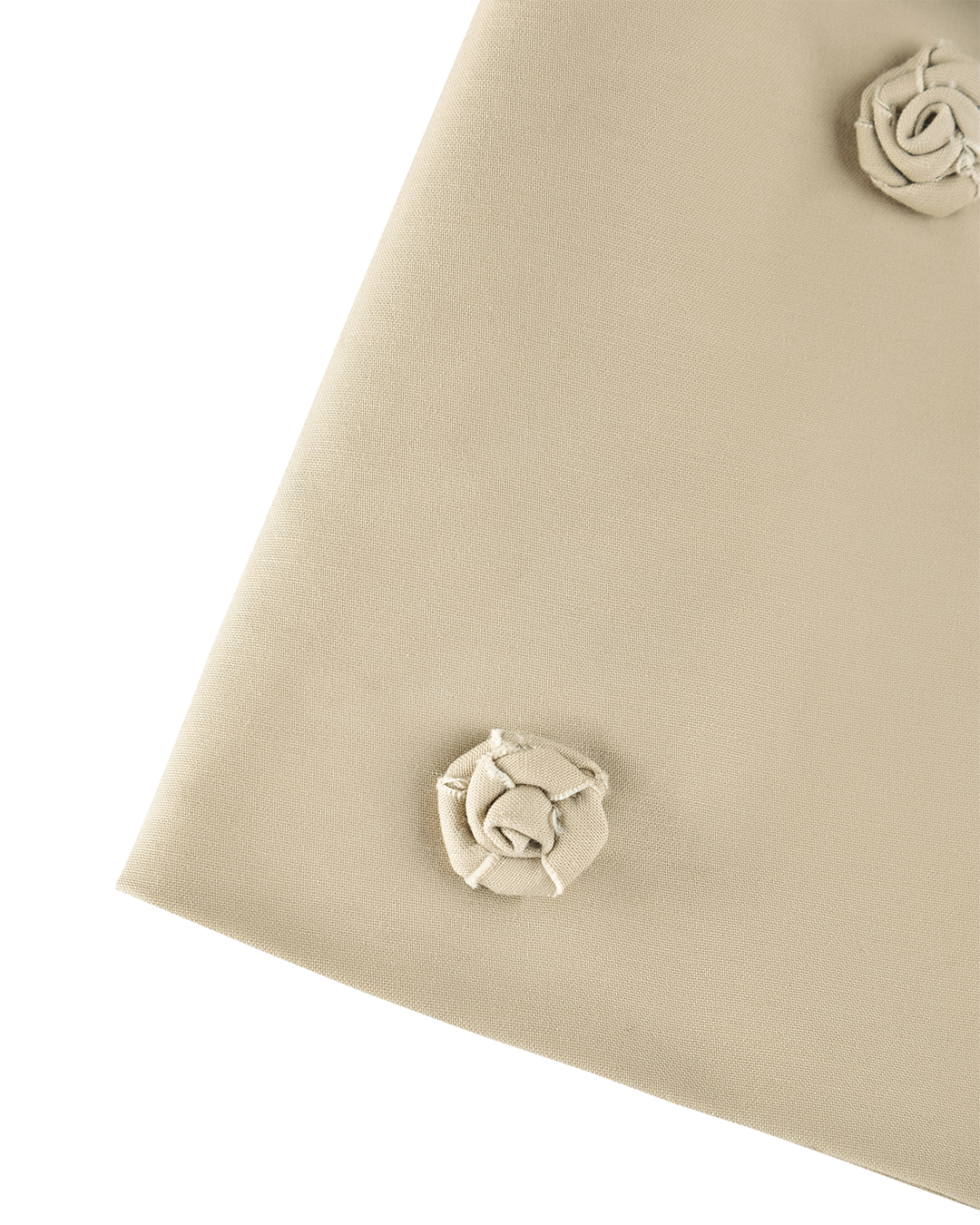 Rosette Mini Skirt - Fawn