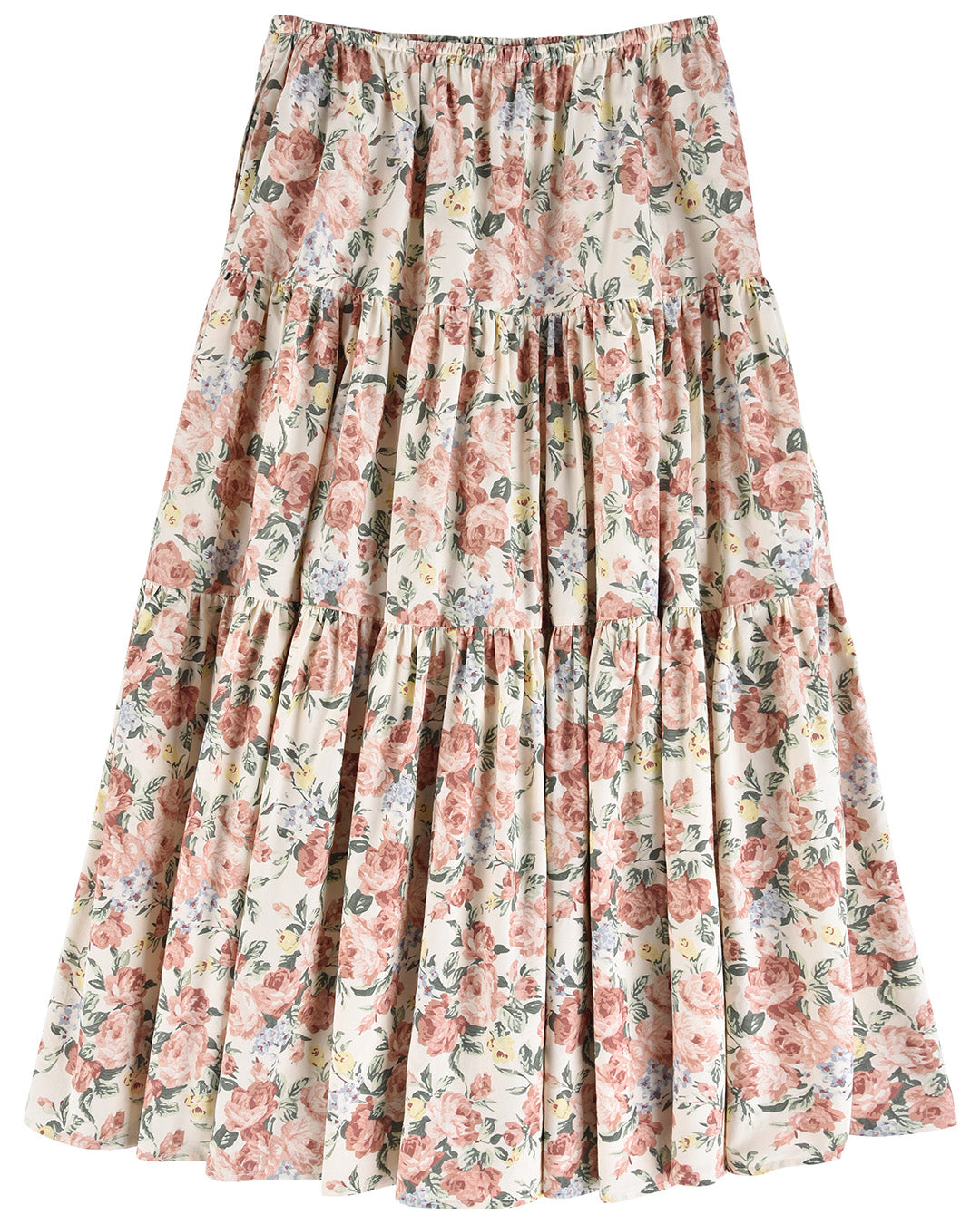 Layered Maxi Skirt - Secret Garden