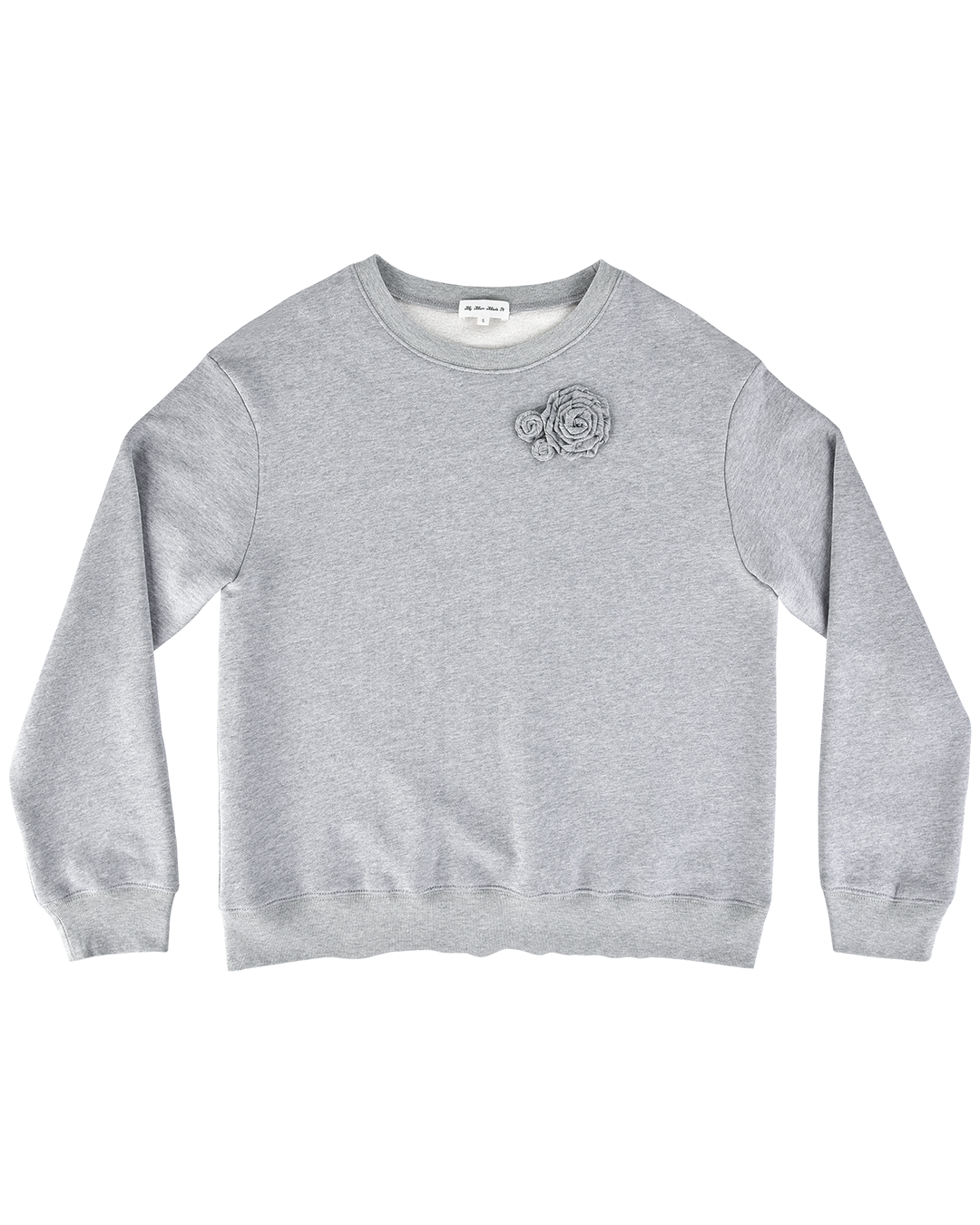 Rosette Sweatshirt - Grey