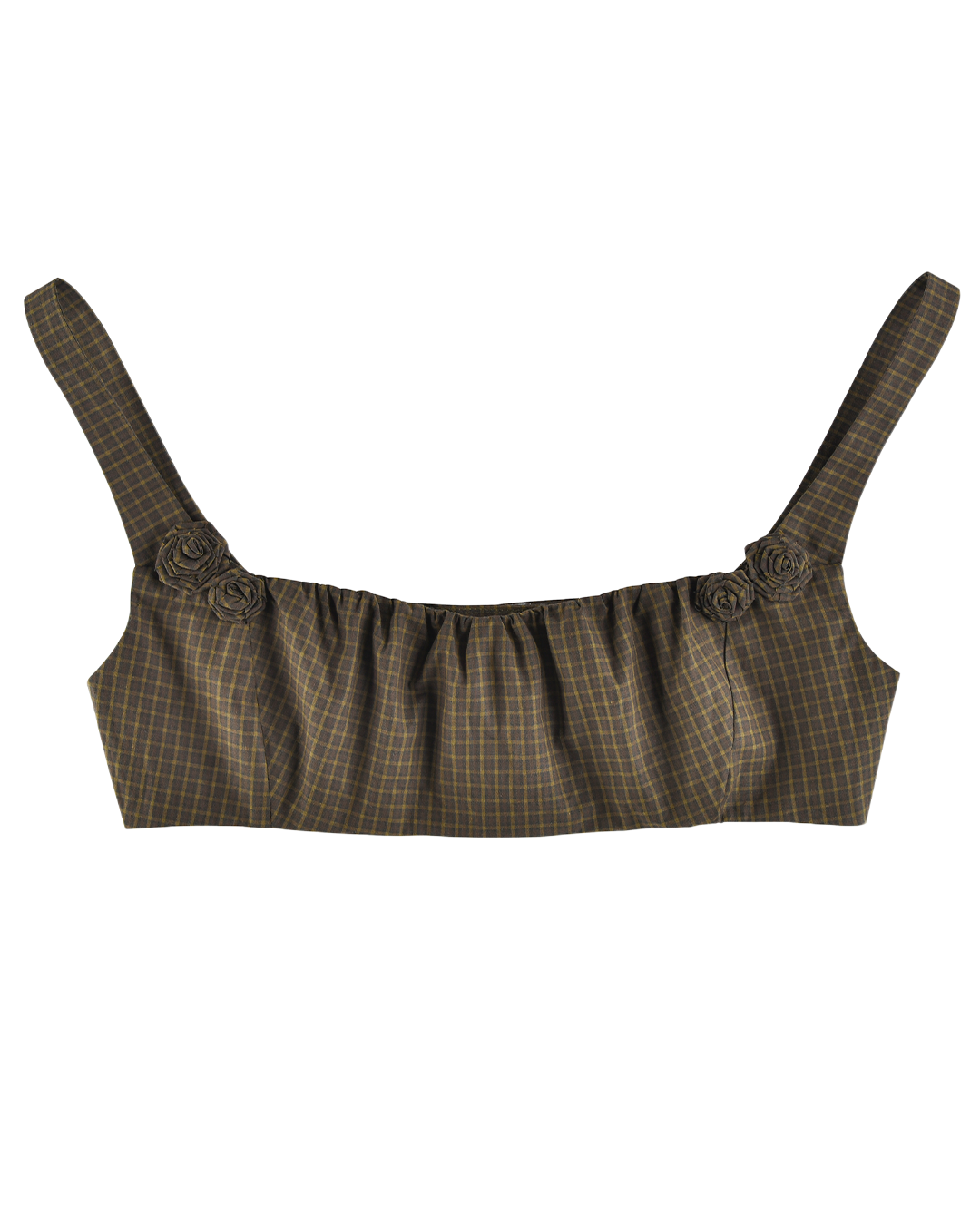 Rosette Check Bra - Ivy Check