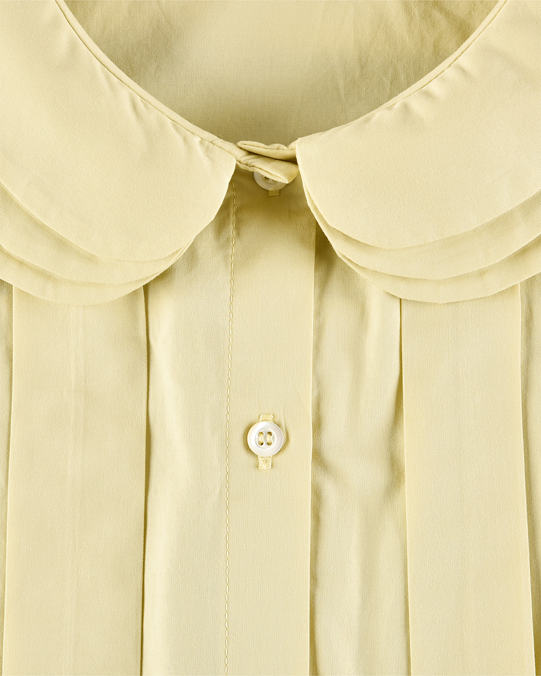 Tiered Collar School Shirt - Butternut