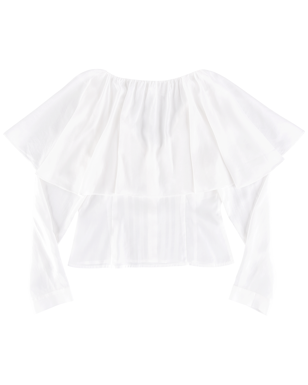Capelet Shirt - White