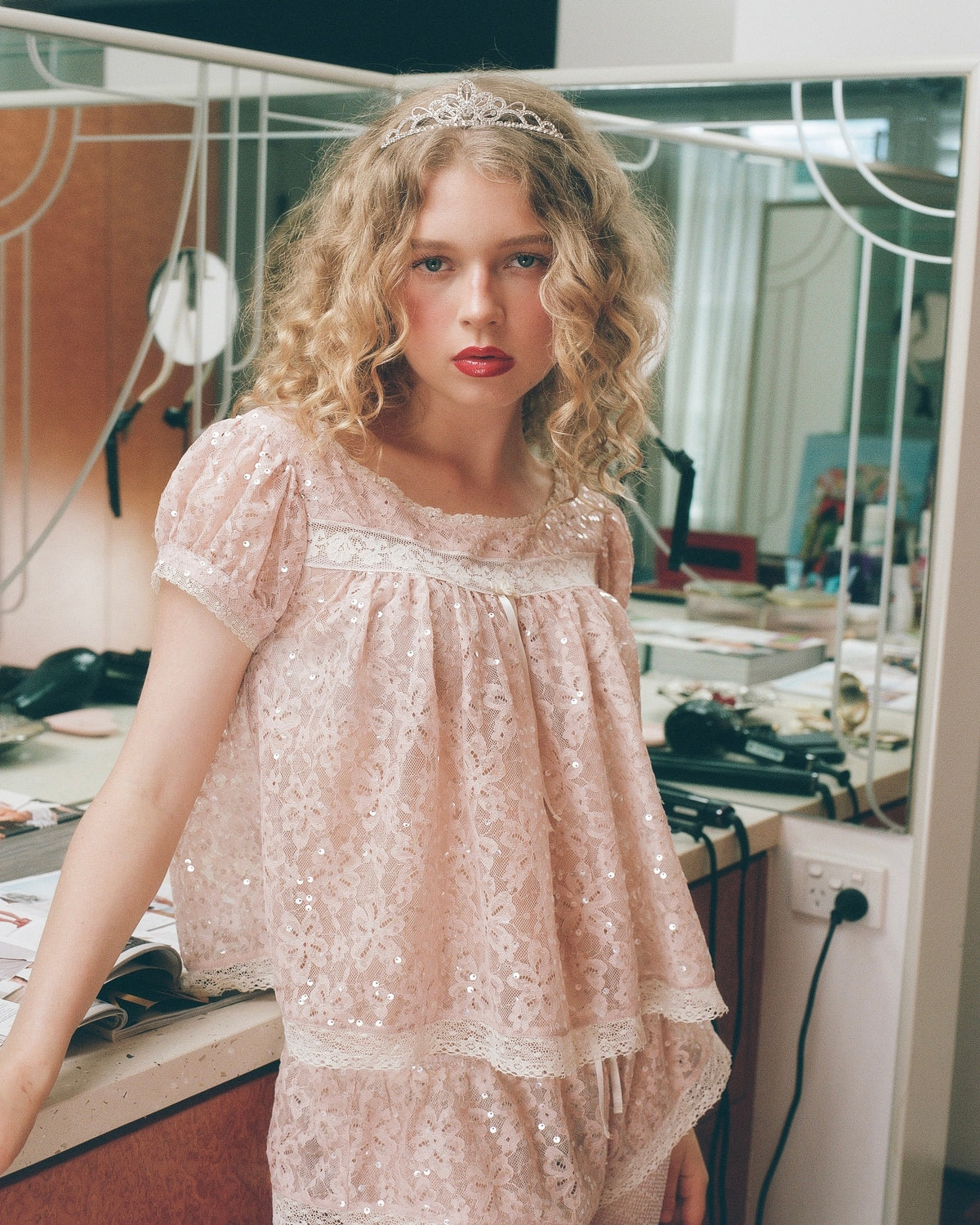 Lucienne Blouse - Pink Glimmer