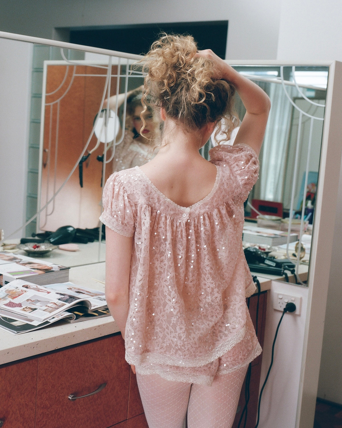 Lucienne Blouse - Pink Glimmer