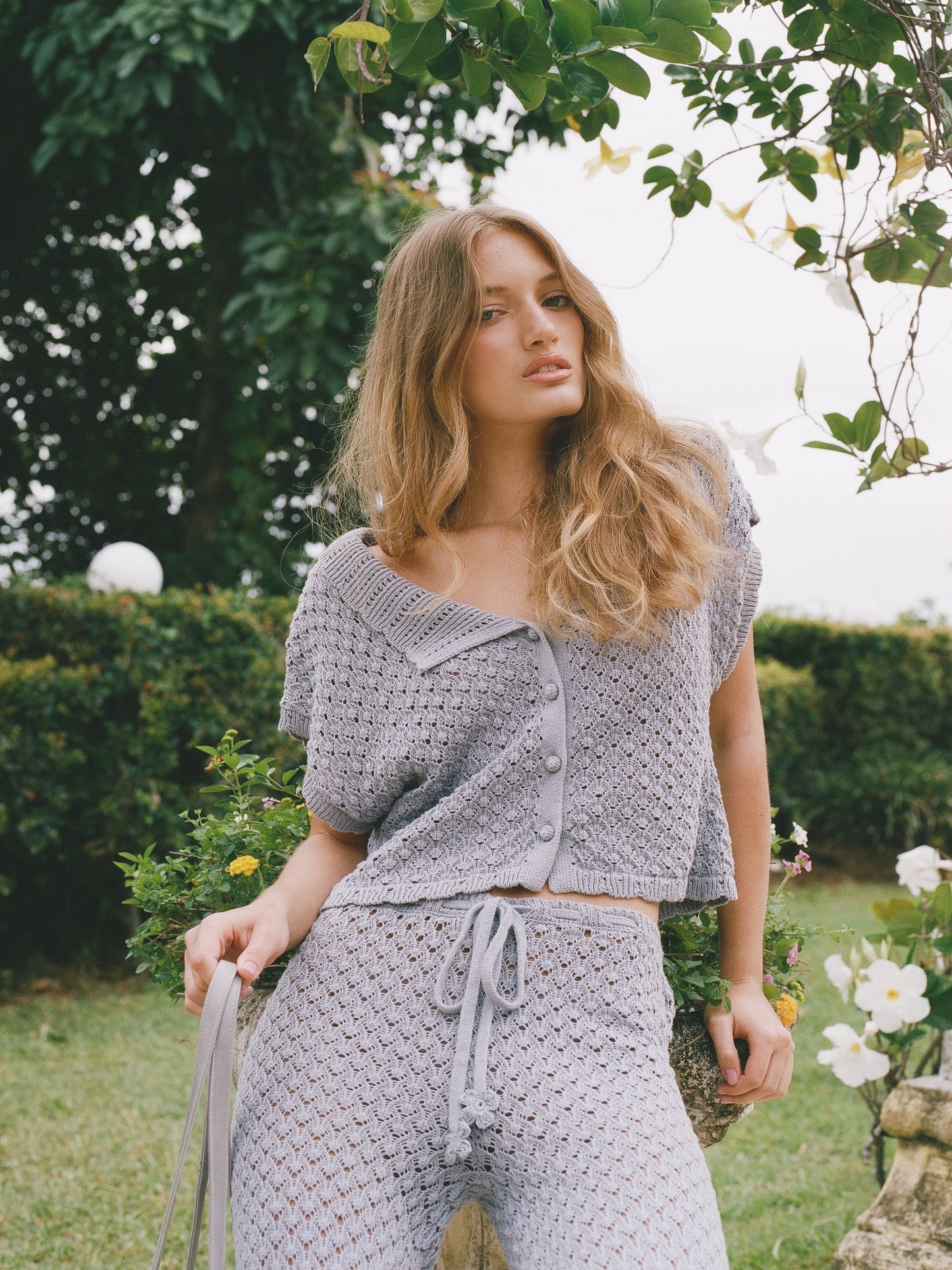 Daisychain Knit Top - Wisteria