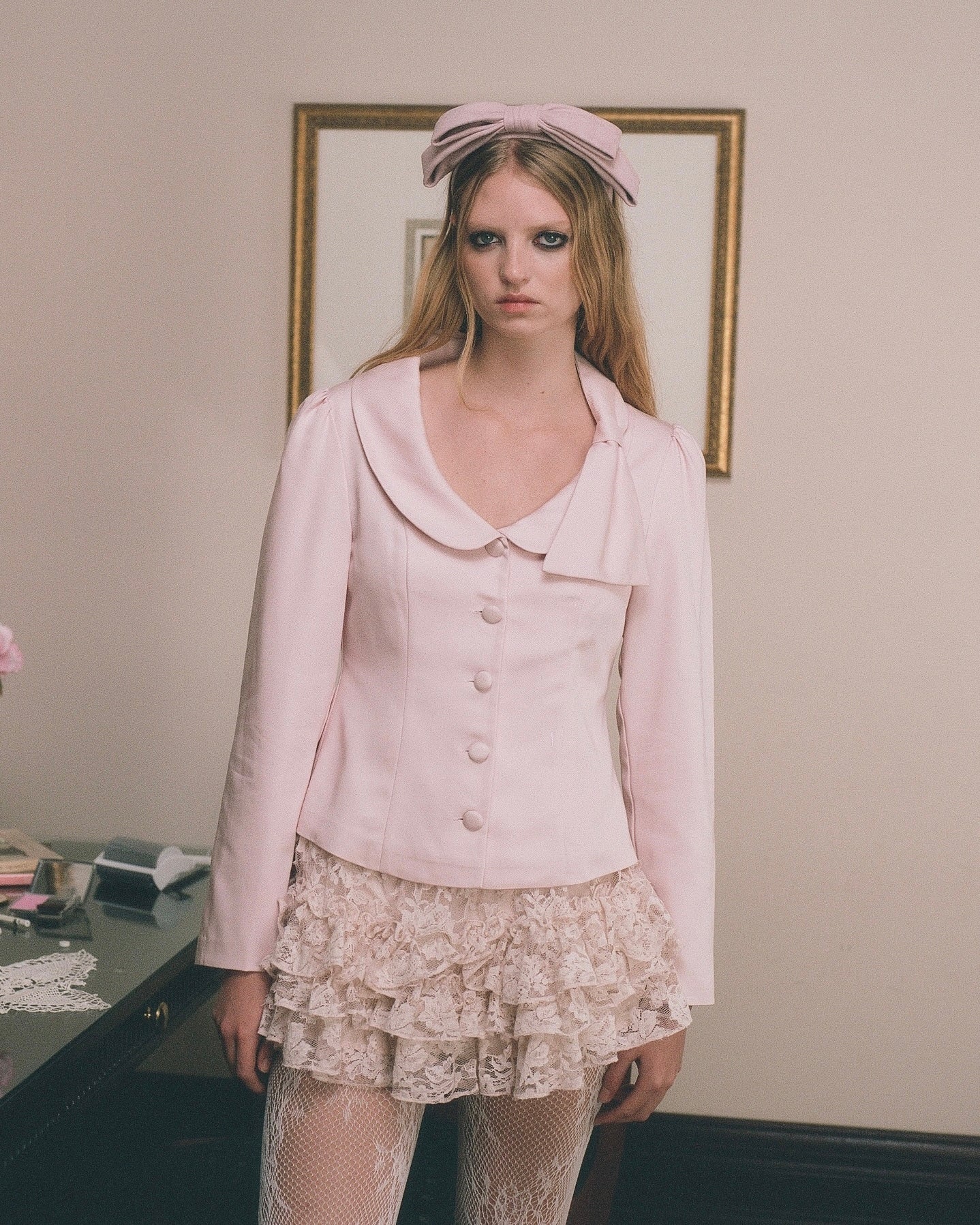 Matinee Jacket - Pink