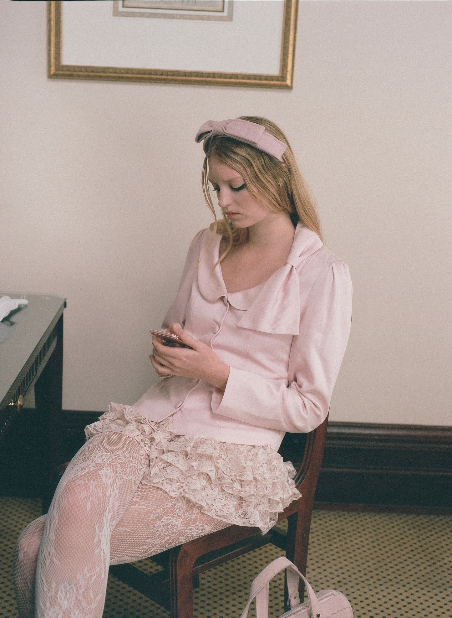 Matinee Jacket - Pink