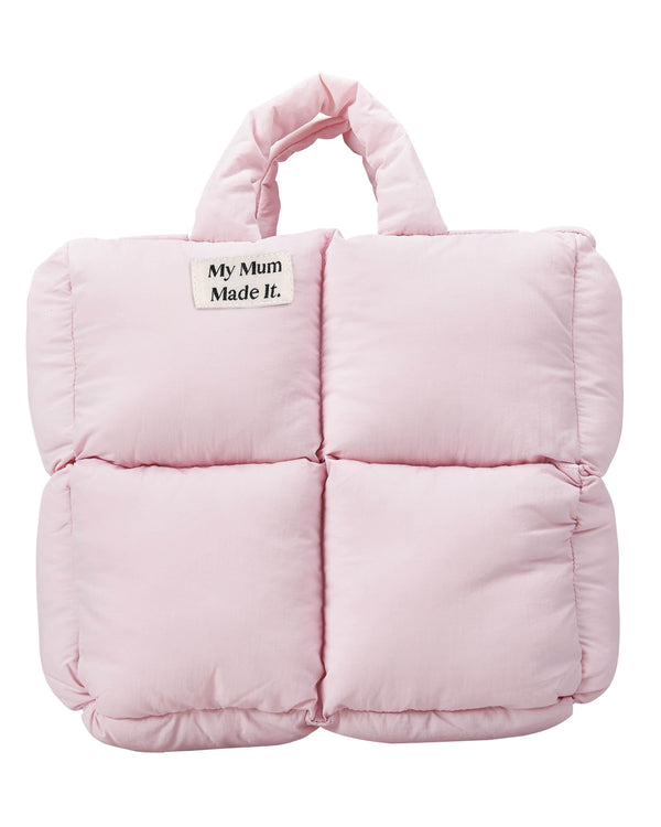 Puffer Tote Bag - Pink