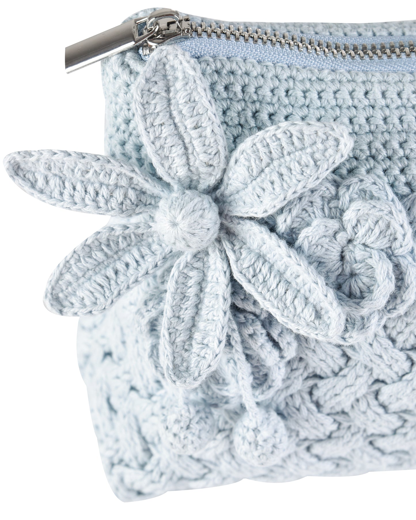 Crochet Garden Cosmetics Bag - Bluewishes