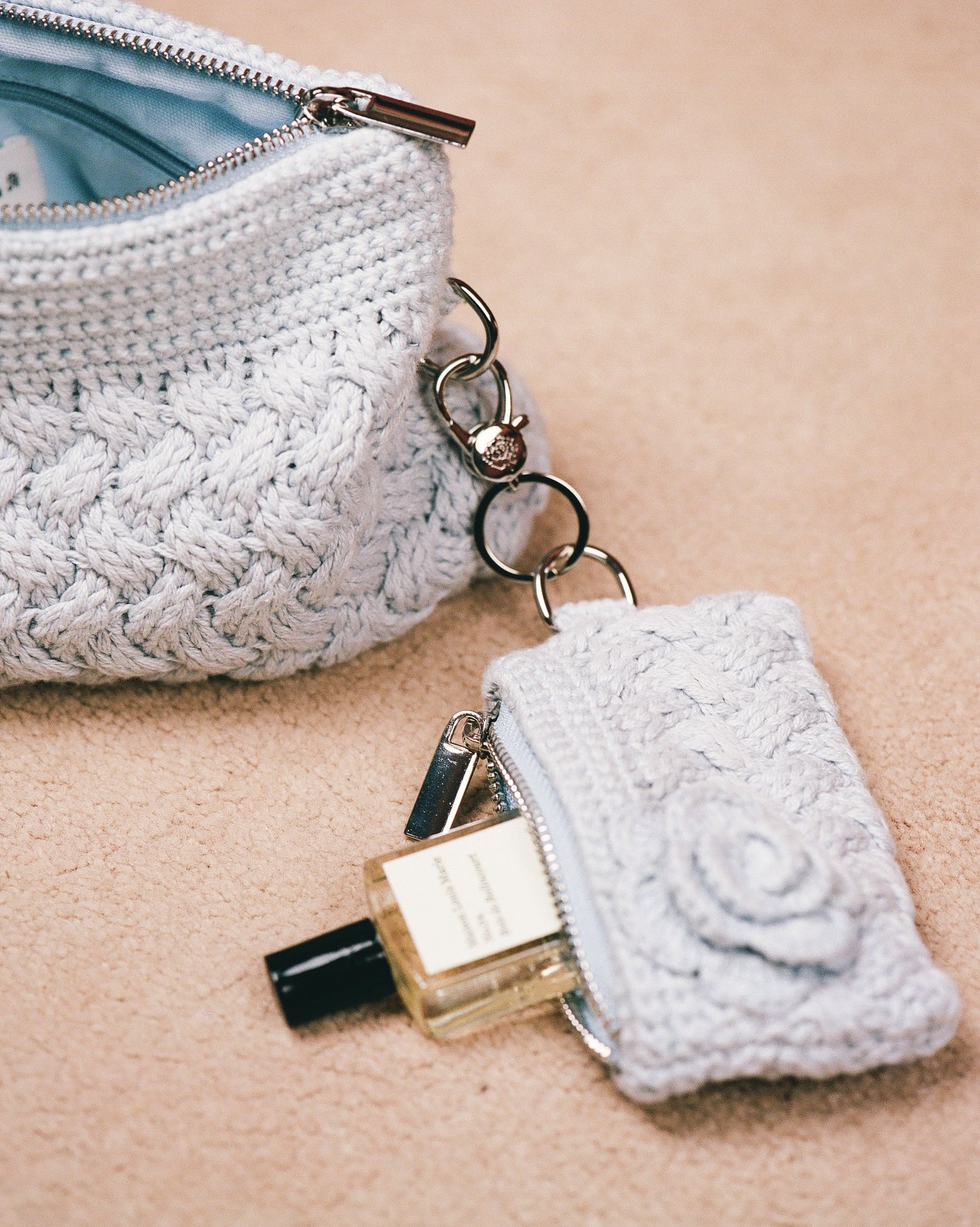 Crochet Garden Keepsake Bag - Bluewishes