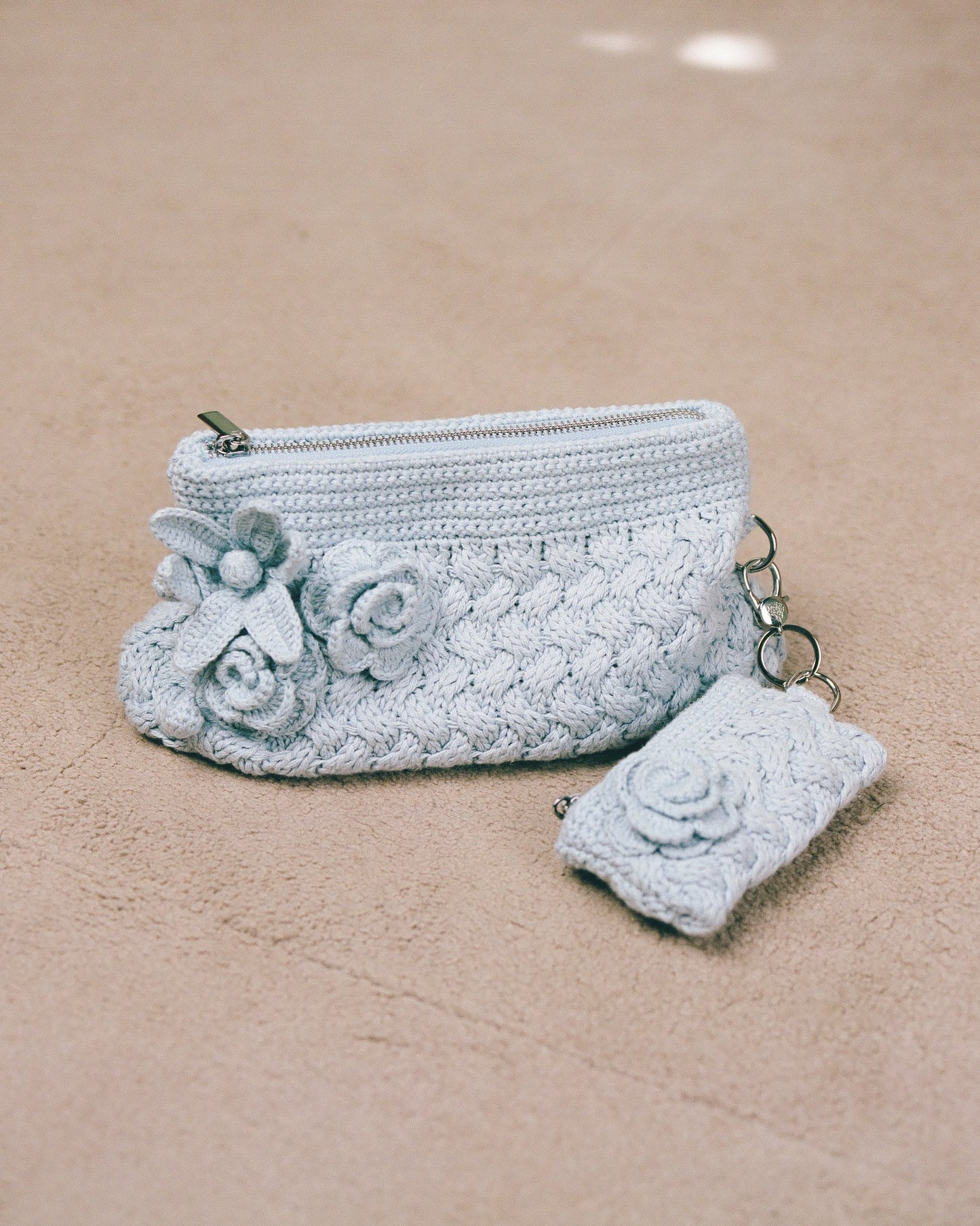 Crochet Garden Keepsake Bag - Bluewishes