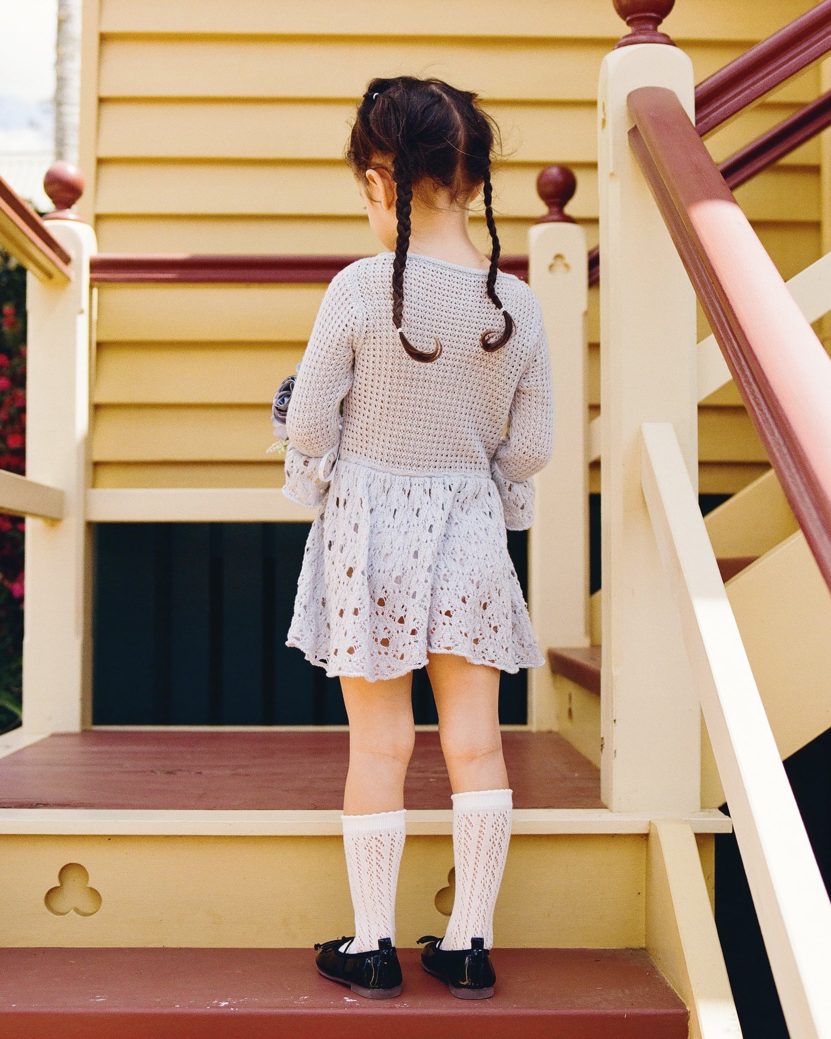 Mini: Mini Chapel Knit Dress - Bluewishes - My mum made it – MY