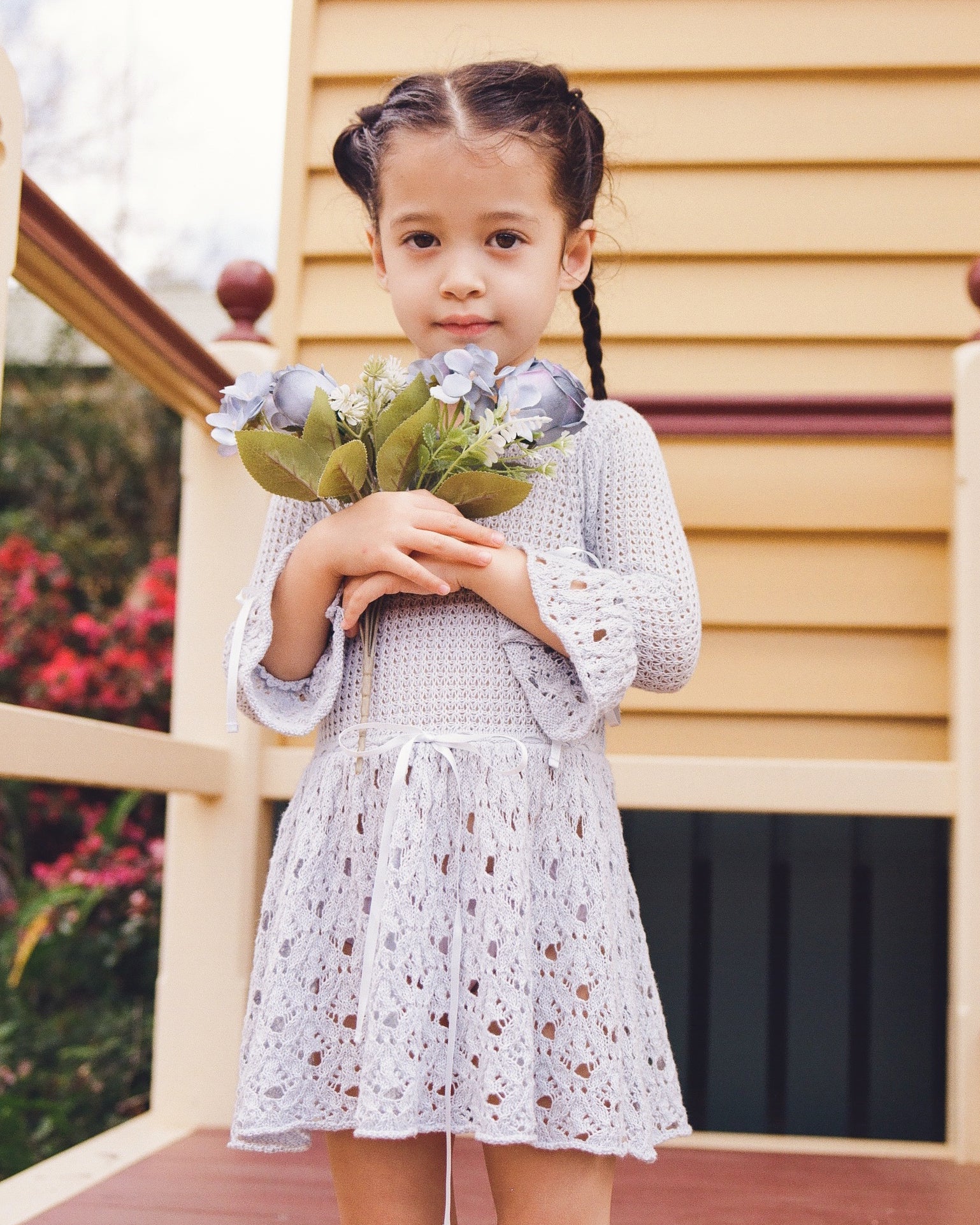 Mini: Mini Chapel Knit Dress - Bluewishes - My mum made it – MY