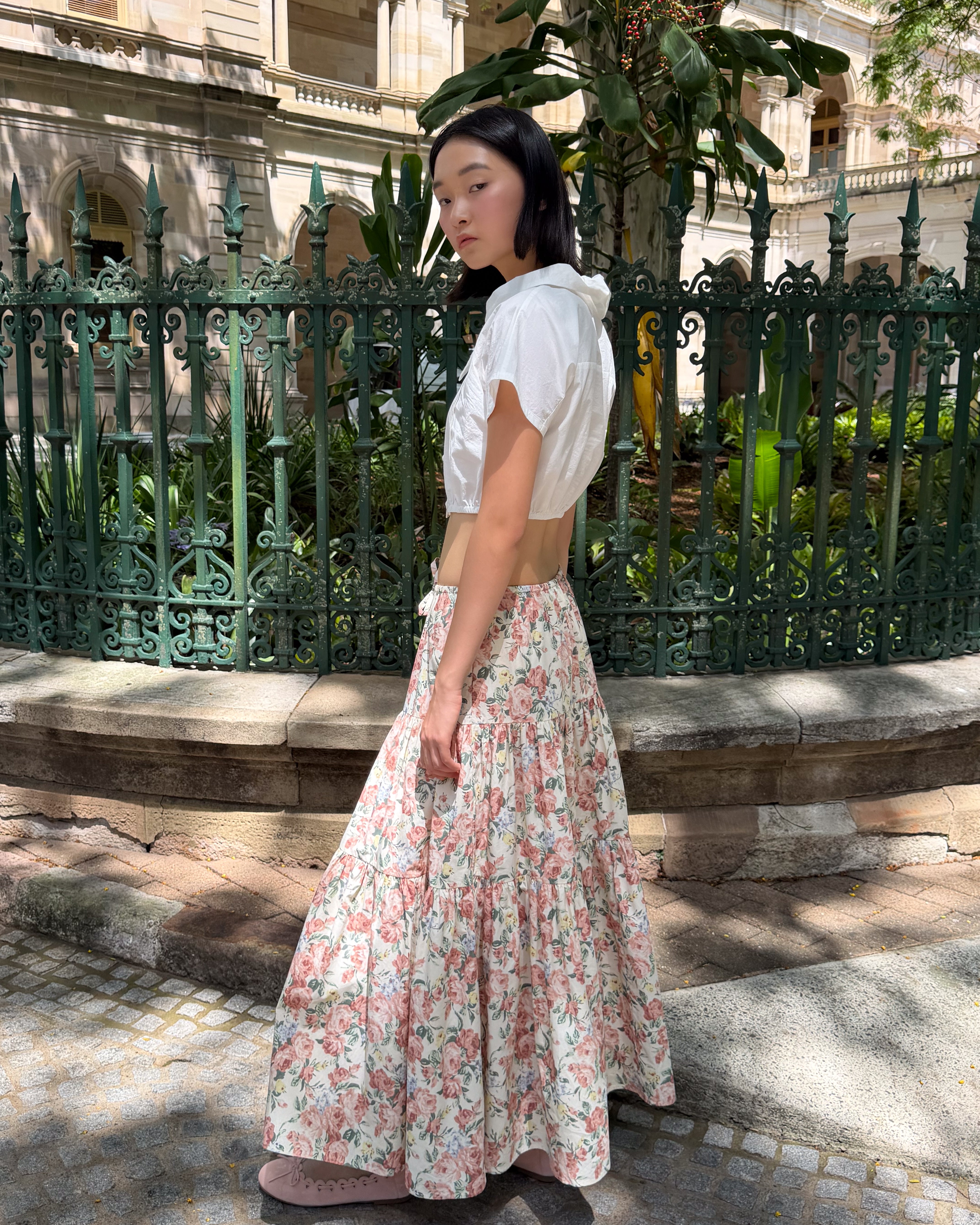 Skirts: Layered Maxi Skirt - Secret Garden - My mum made it – MY
