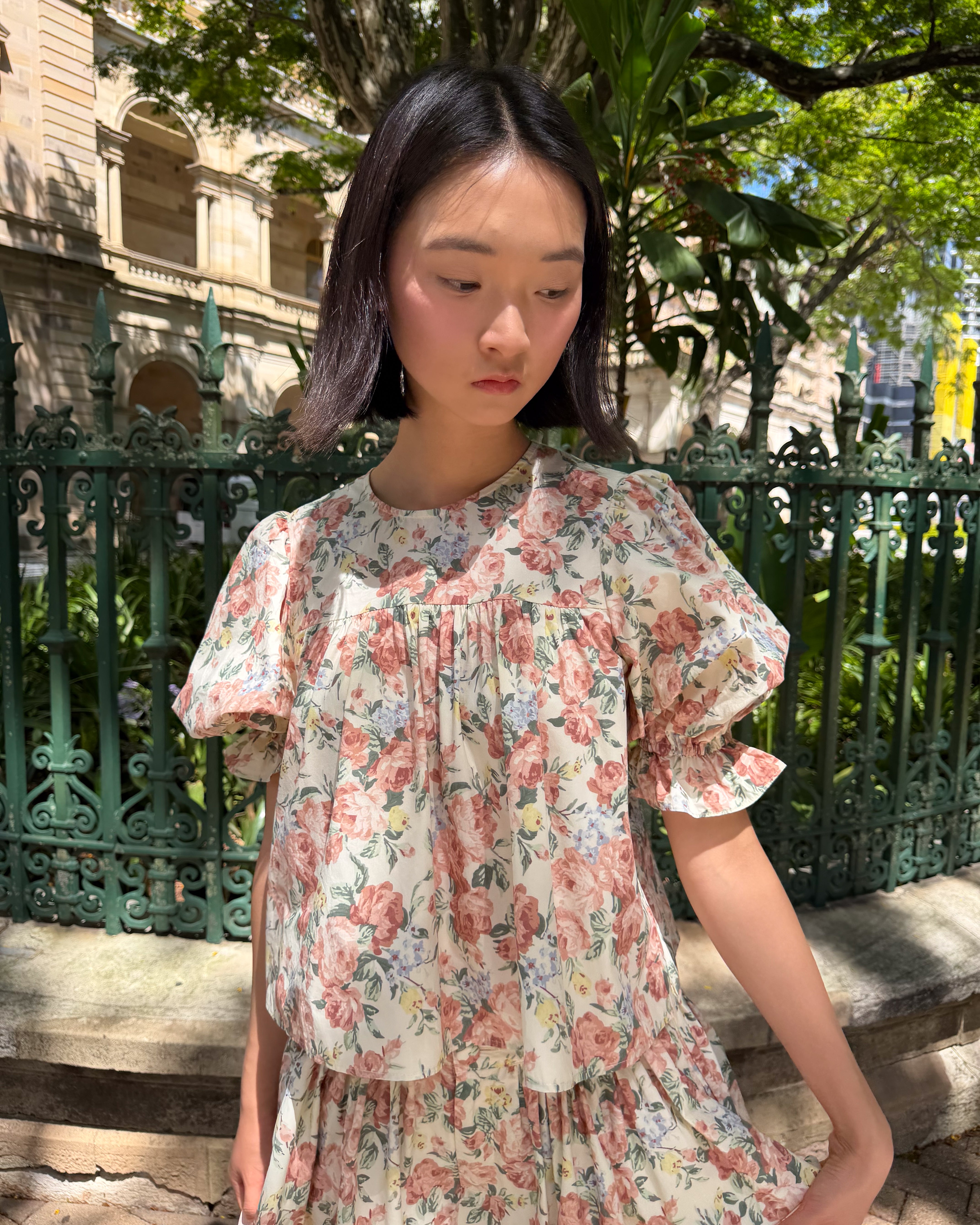 Tops: Babydoll Blouse - Secret Garden - My mum made it – MY MUM