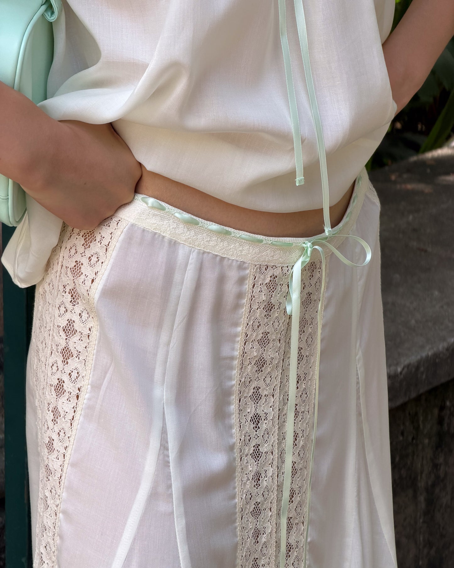 Aurelie Skirt - Vintage White