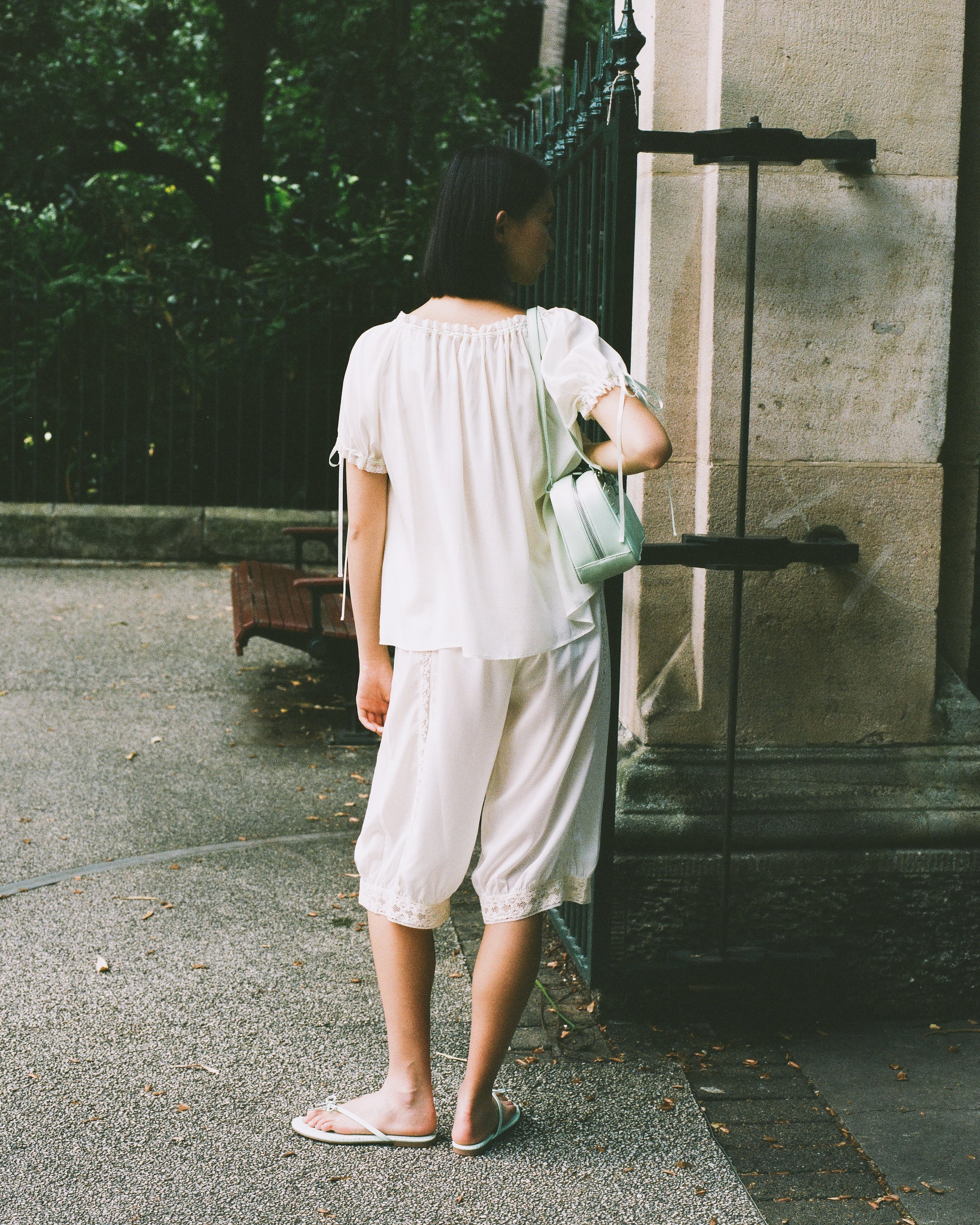 Tops: Aurelie Blouse - Vintage White - My mum made it – MY MUM MADE IT
