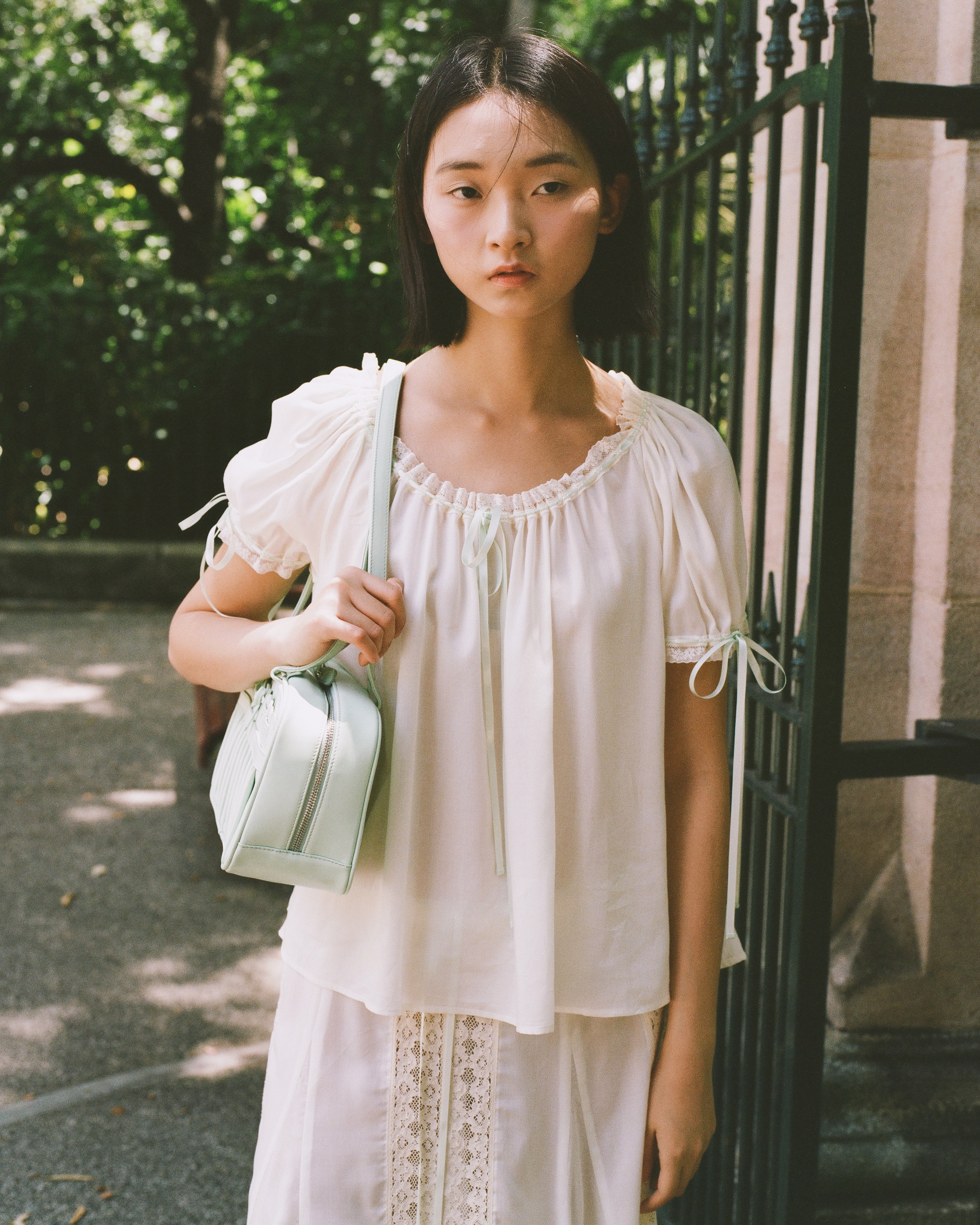 Tops: Aurelie Blouse - Vintage White - My mum made it – MY MUM MADE IT