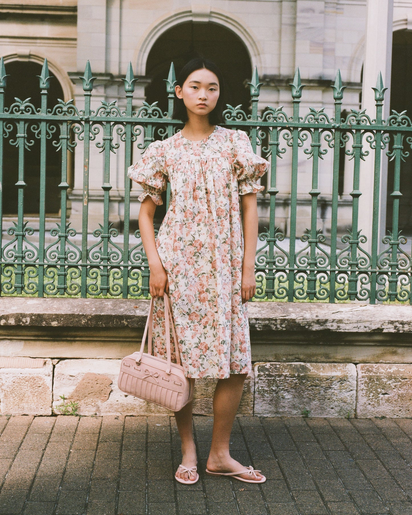 Dresses: Babydoll Maxi Dress - Secret Garden