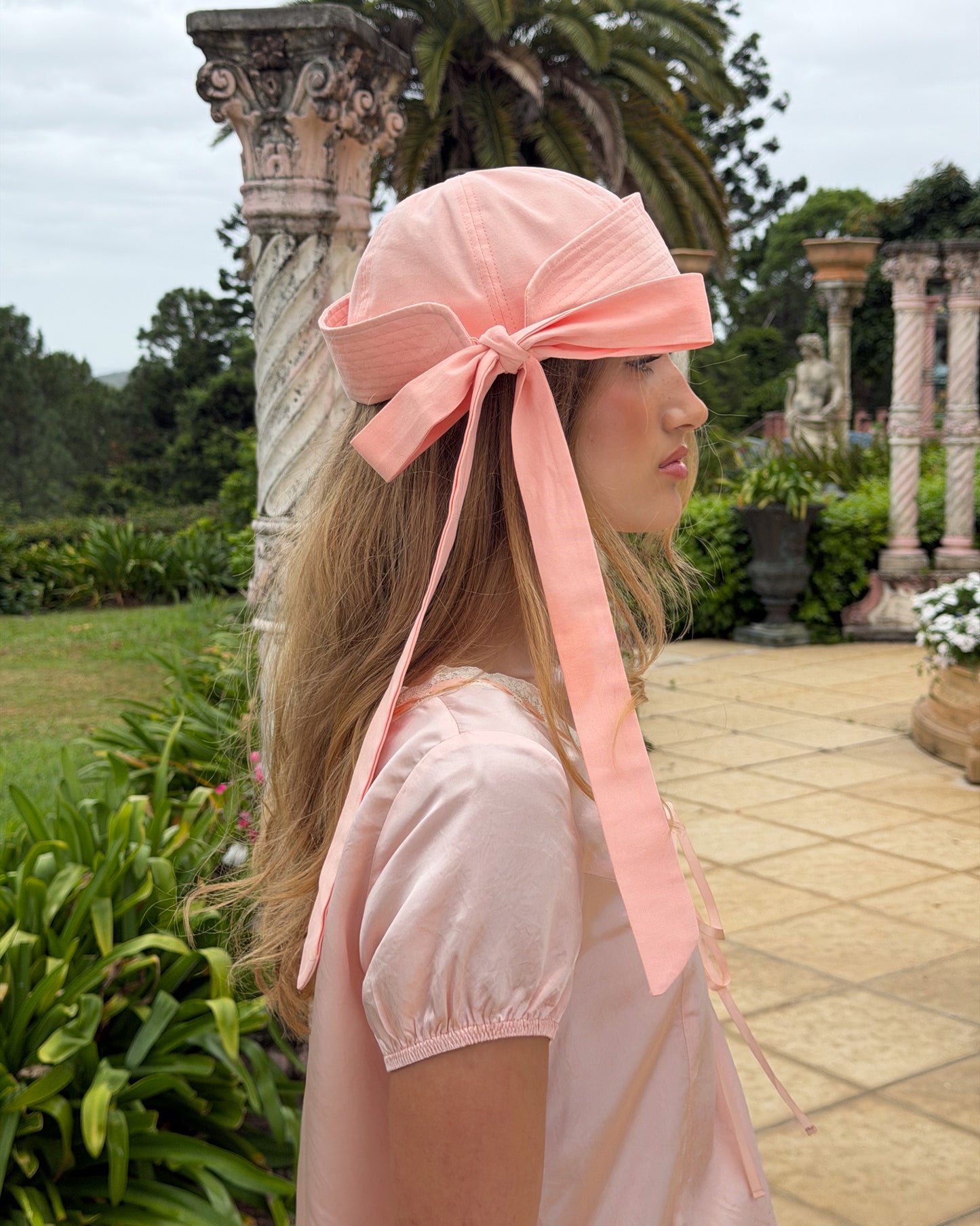 Tie Sailor Hat - Electra Blush