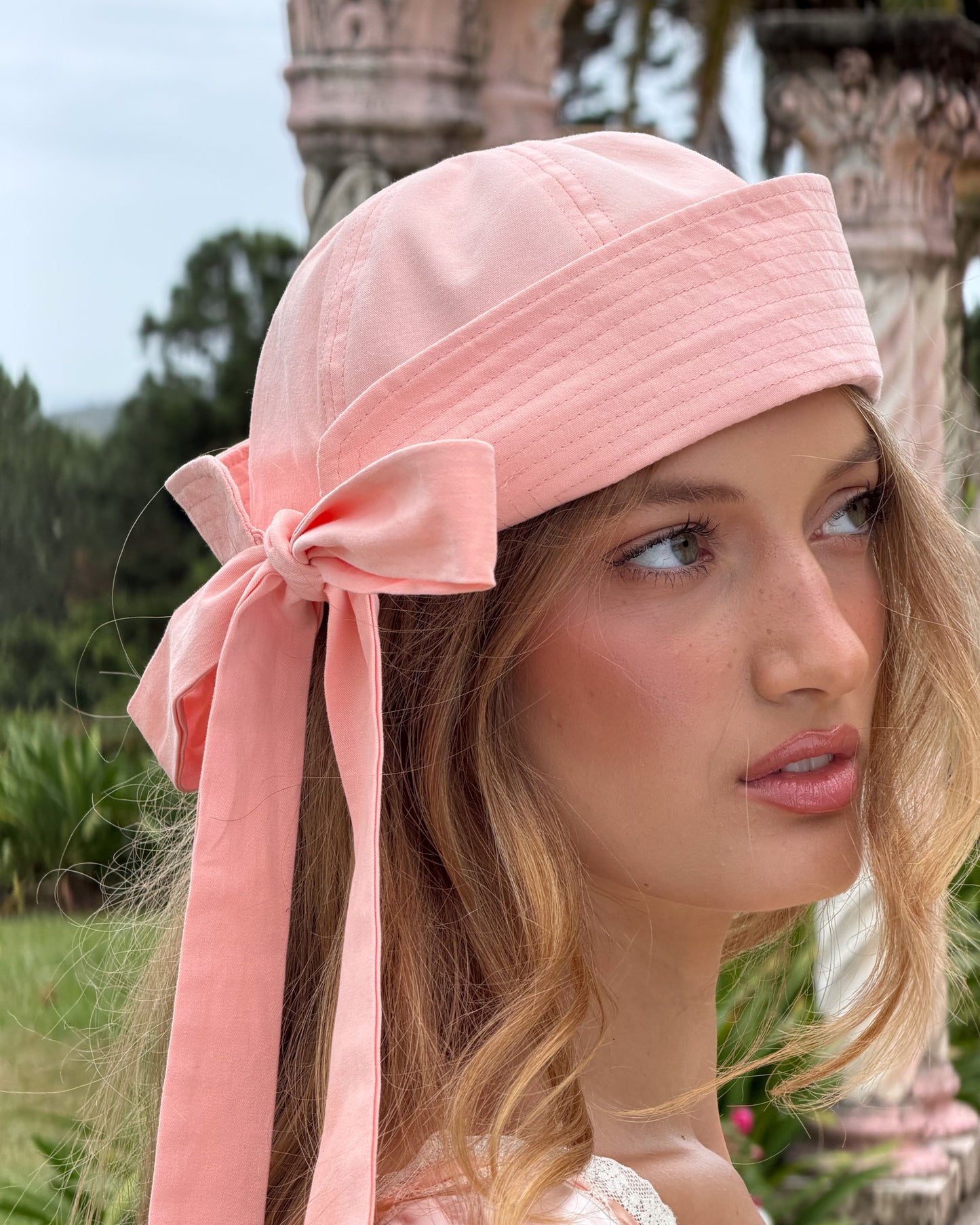 Tie Sailor Hat - Electra Blush