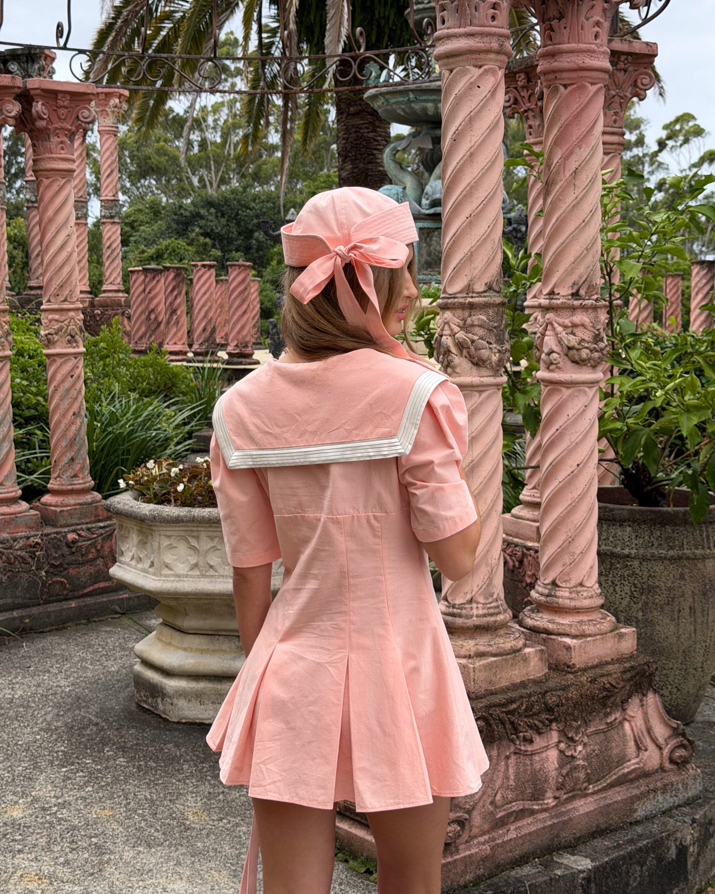 Marina Mini Dress - Electra Blush