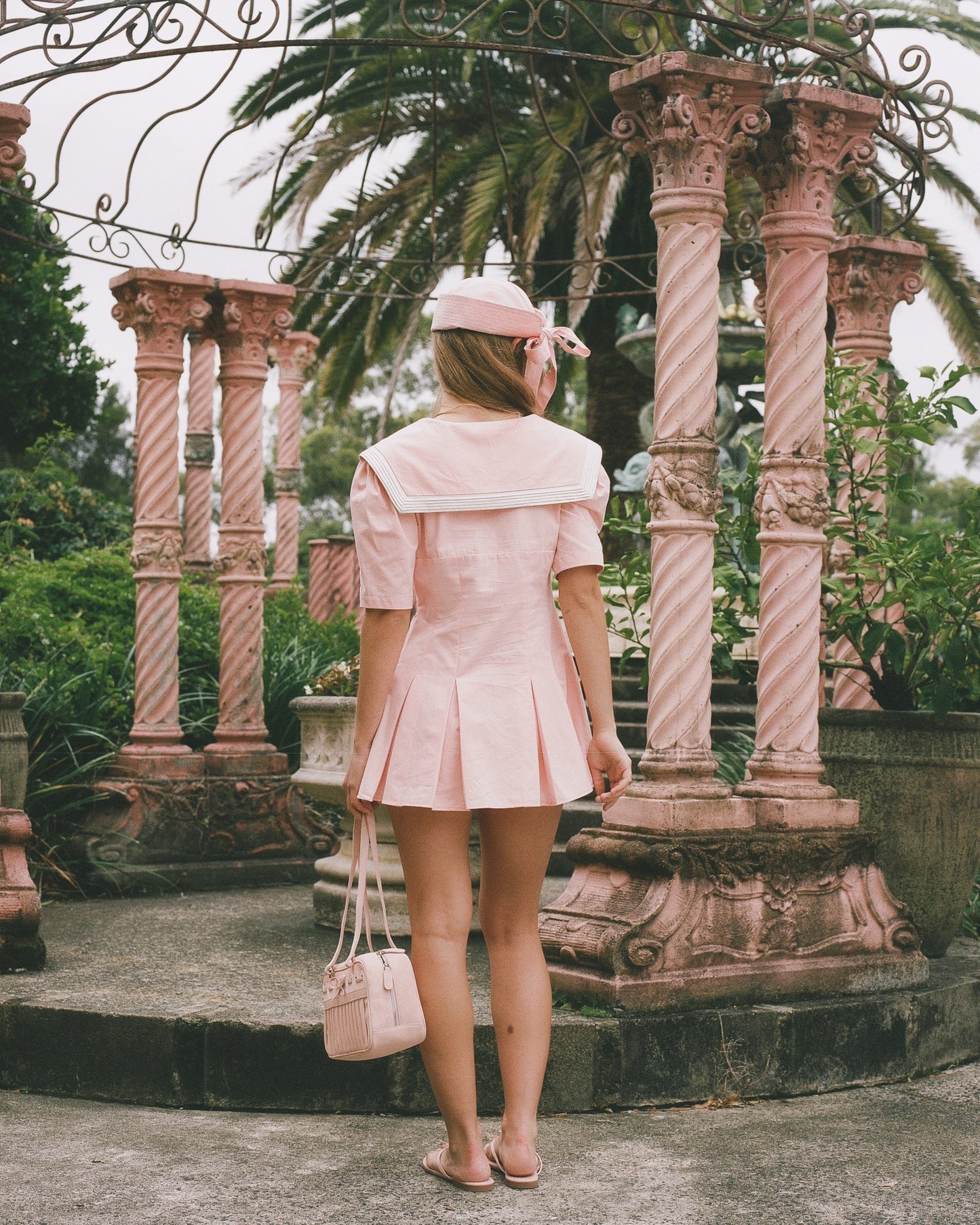 Marina Mini Dress - Electra Blush