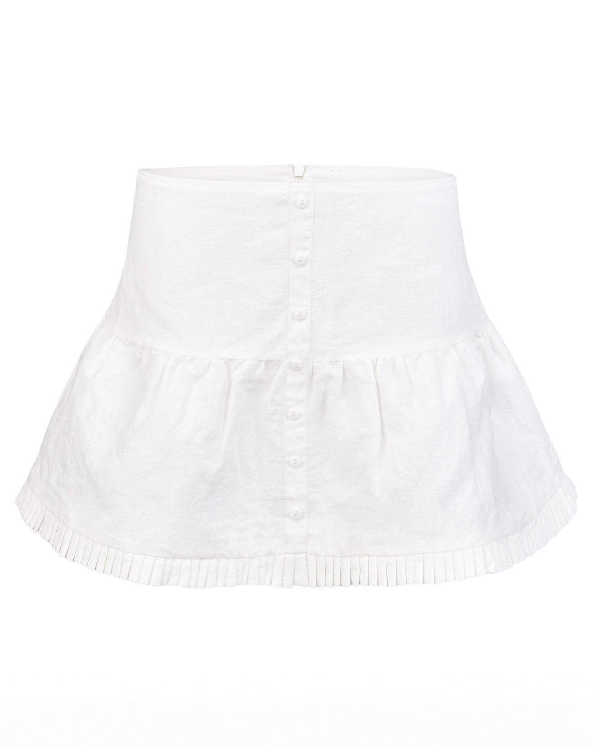 Nina Mini Skirt - White