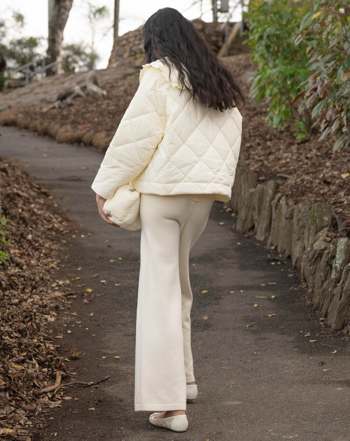 Darcy Frill Jacket - Cream