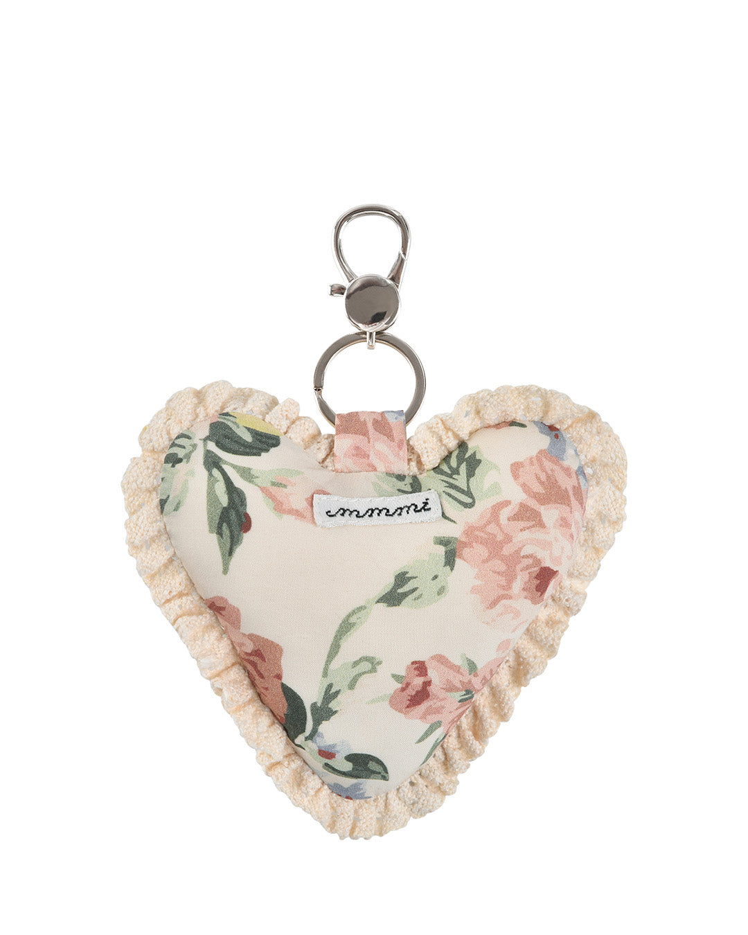 Rosette Heart Keychain - Secret Garden