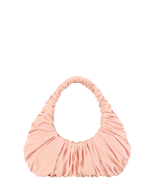 Ruche Shoulder Bag - Peach