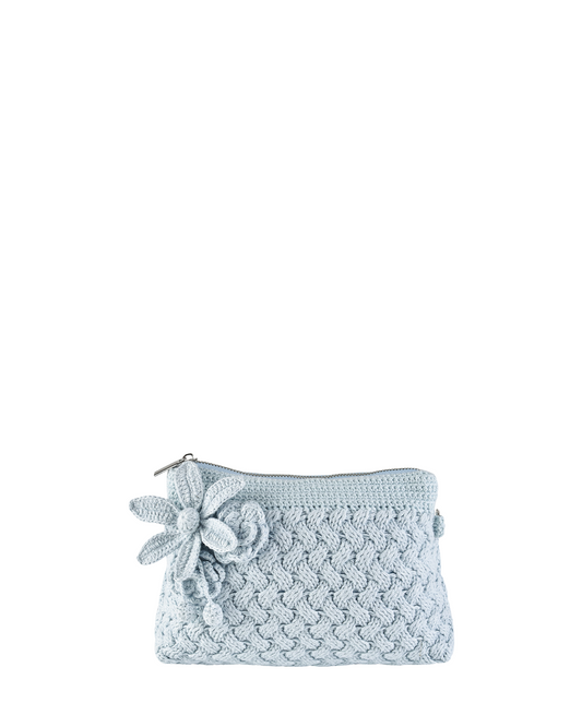 Crochet Garden Cosmetics Bag - Bluewishes