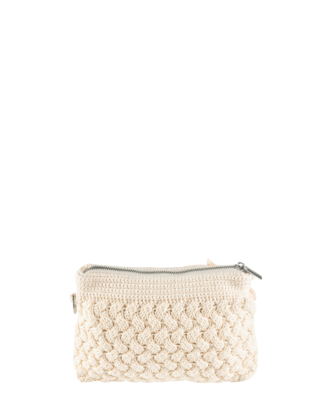 Crochet Garden Cosmetics Bag - Porcelain